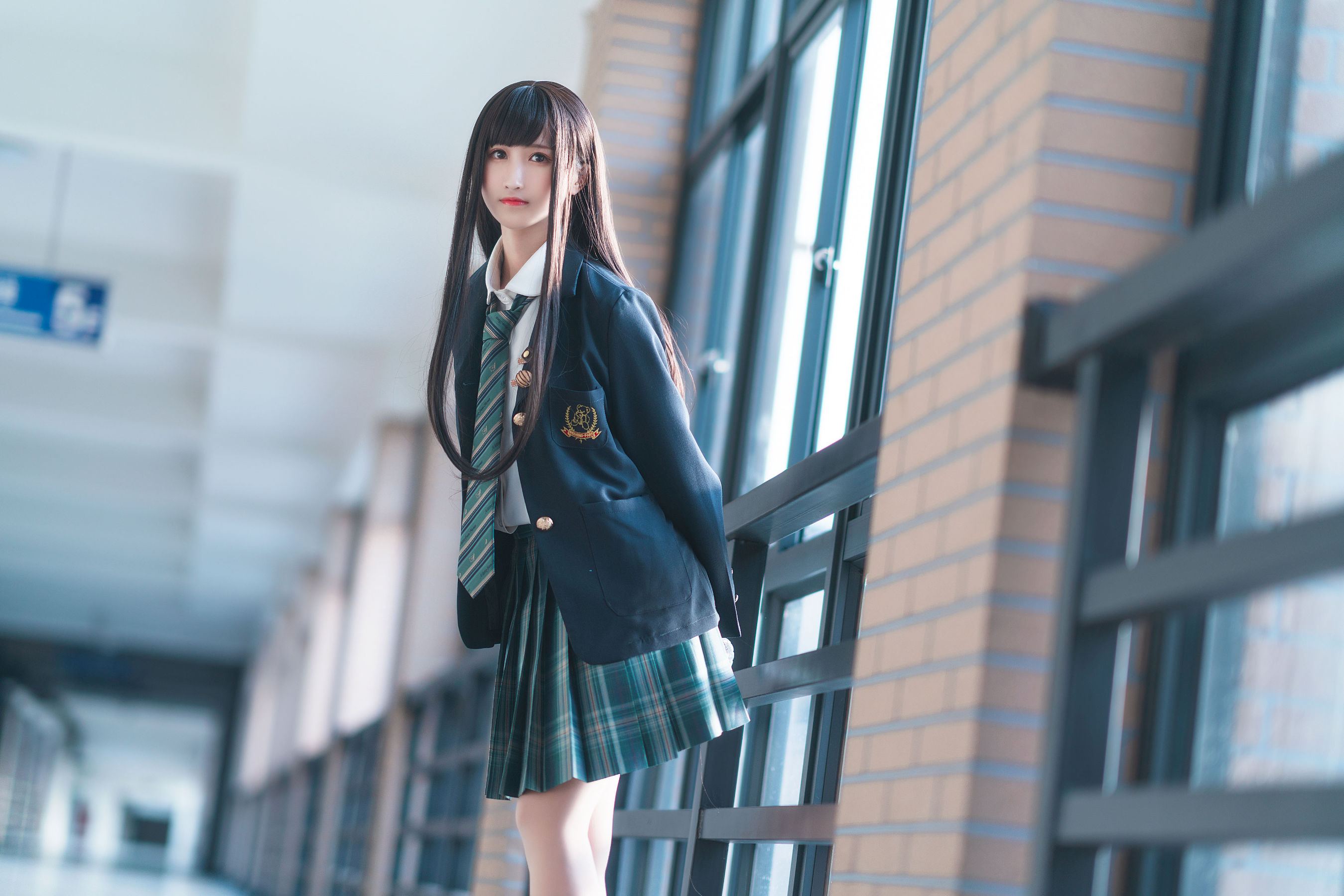 [COS福利] 微博妹子三度_69 - 森林来信JK第3张