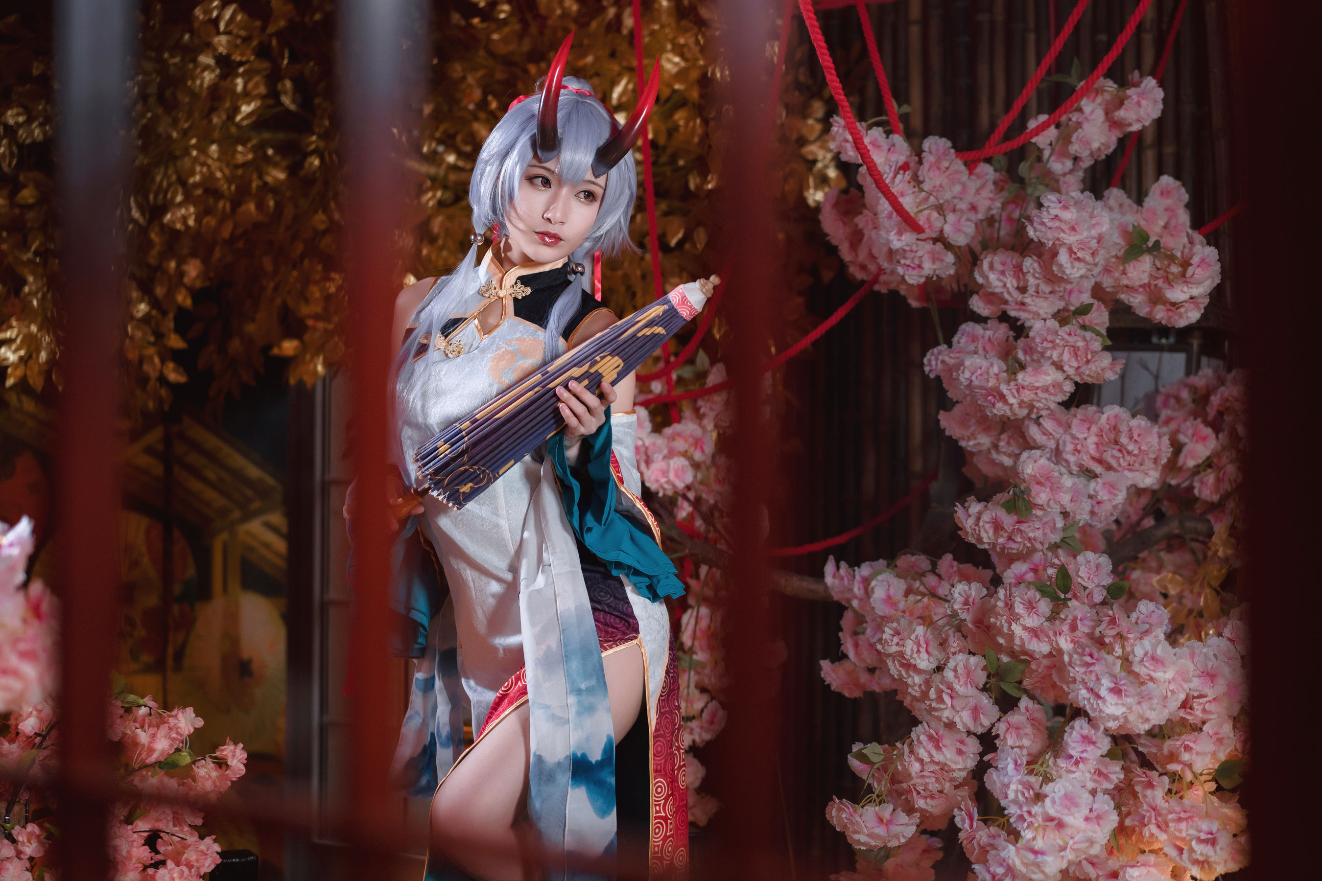 [COS福利] 动漫博主铁板烧鬼舞w - 巴御前第4张