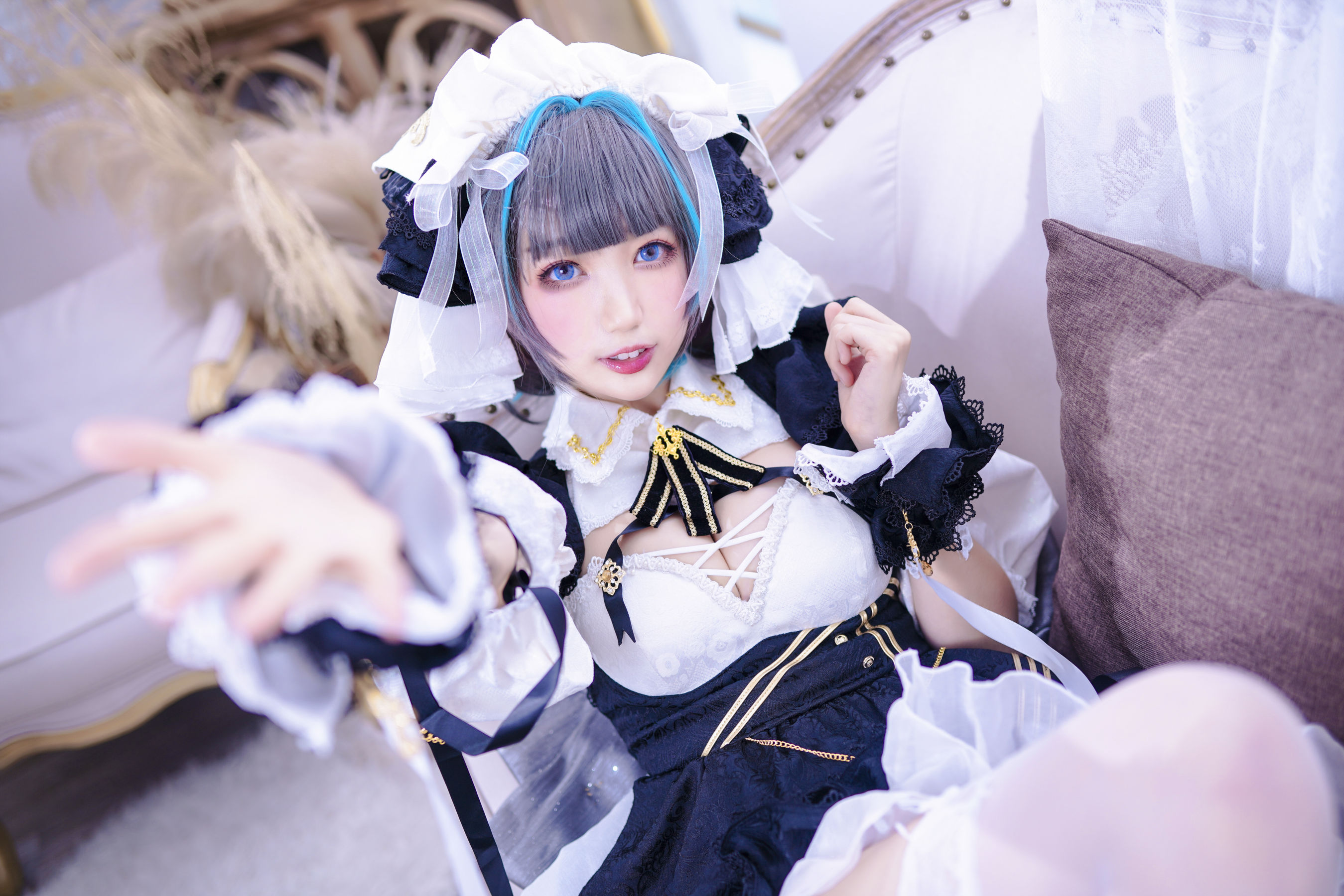 [COS福利] 周叽是可爱兔兔 - 柴郡猫猫第7张