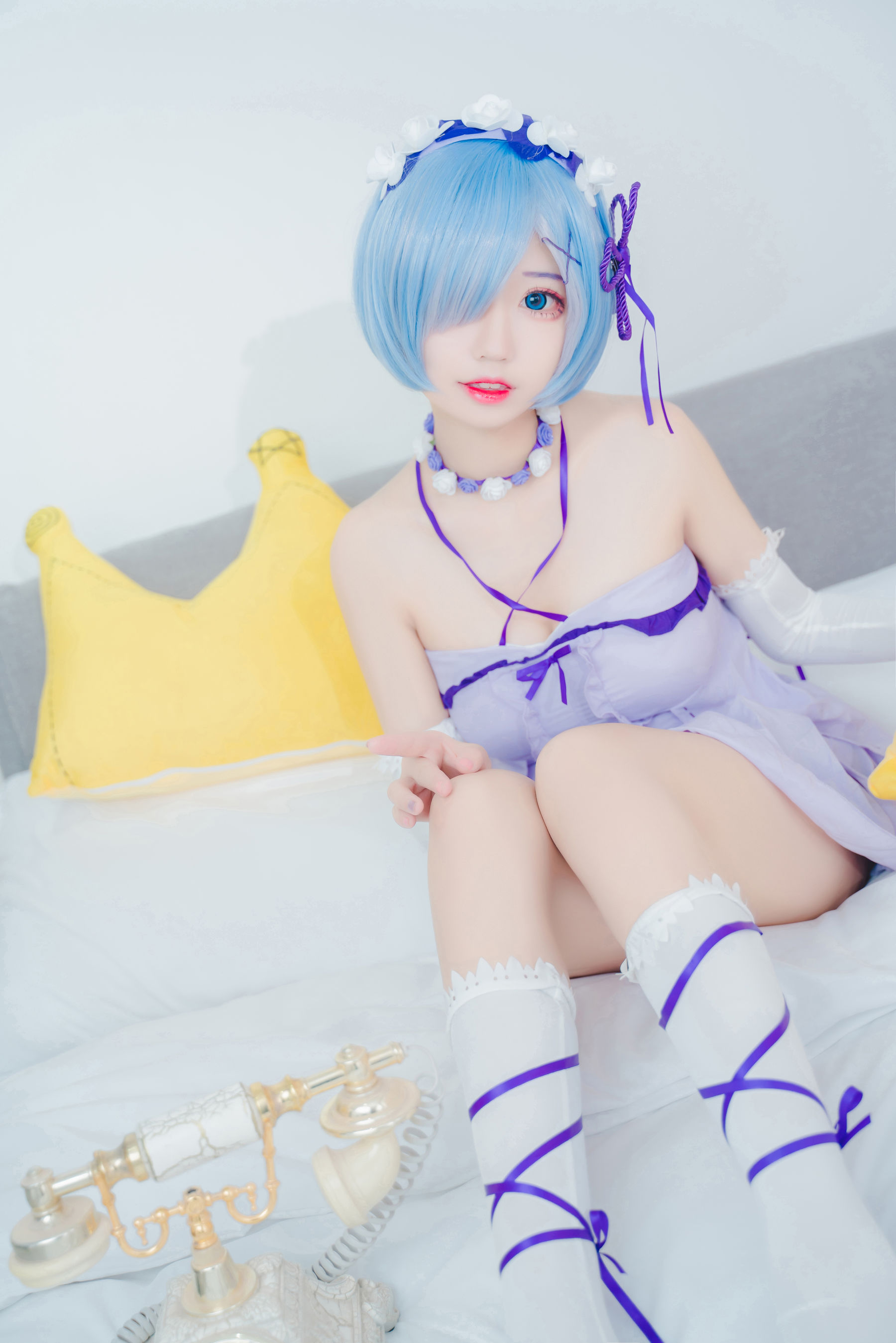 [COS福利] 猫君君MaoJun - 雷姆生日第10张