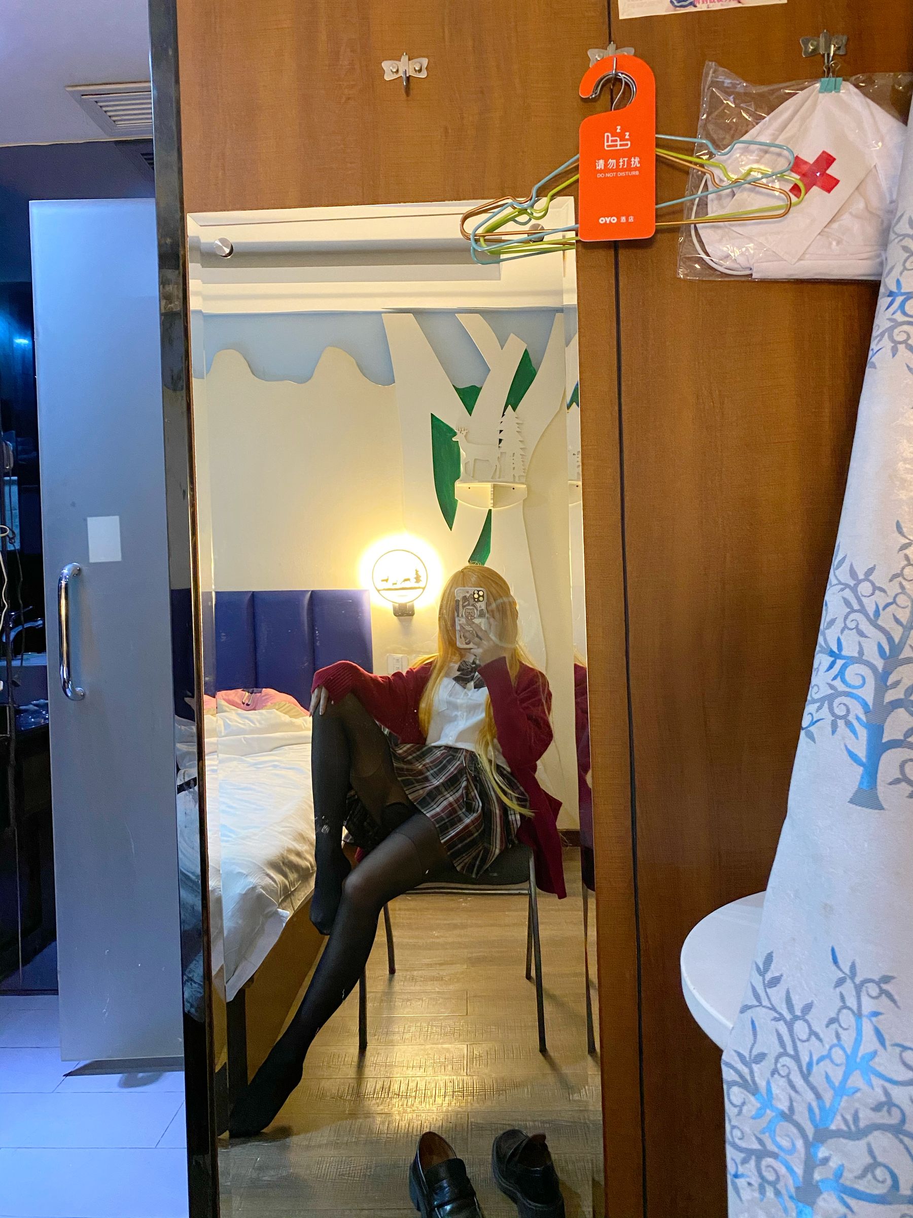 [COS福利] 芋圆侑子SJ_ - 金毛不良jk第5张