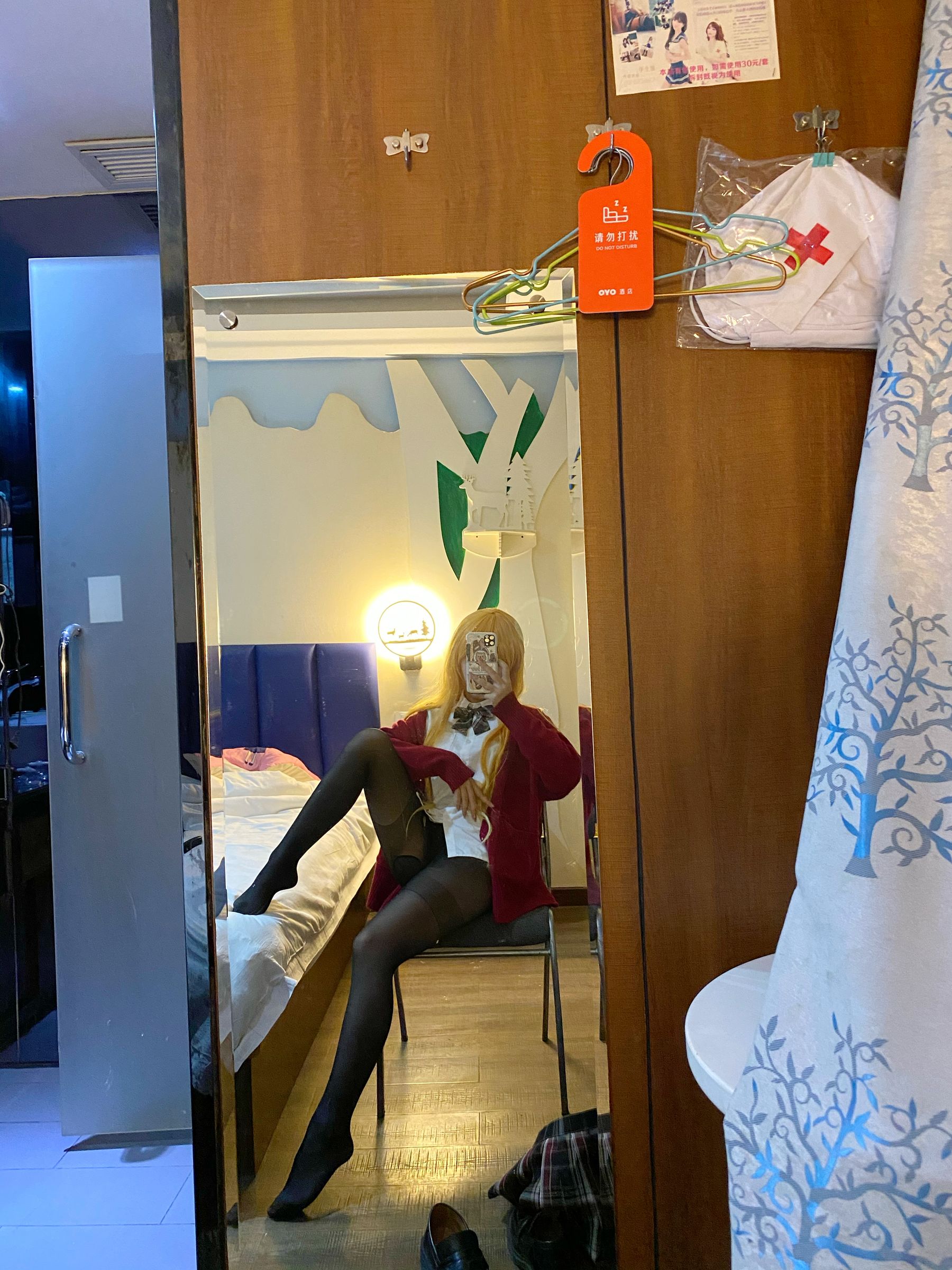 [COS福利] 芋圆侑子SJ_ - 金毛不良jk第8张