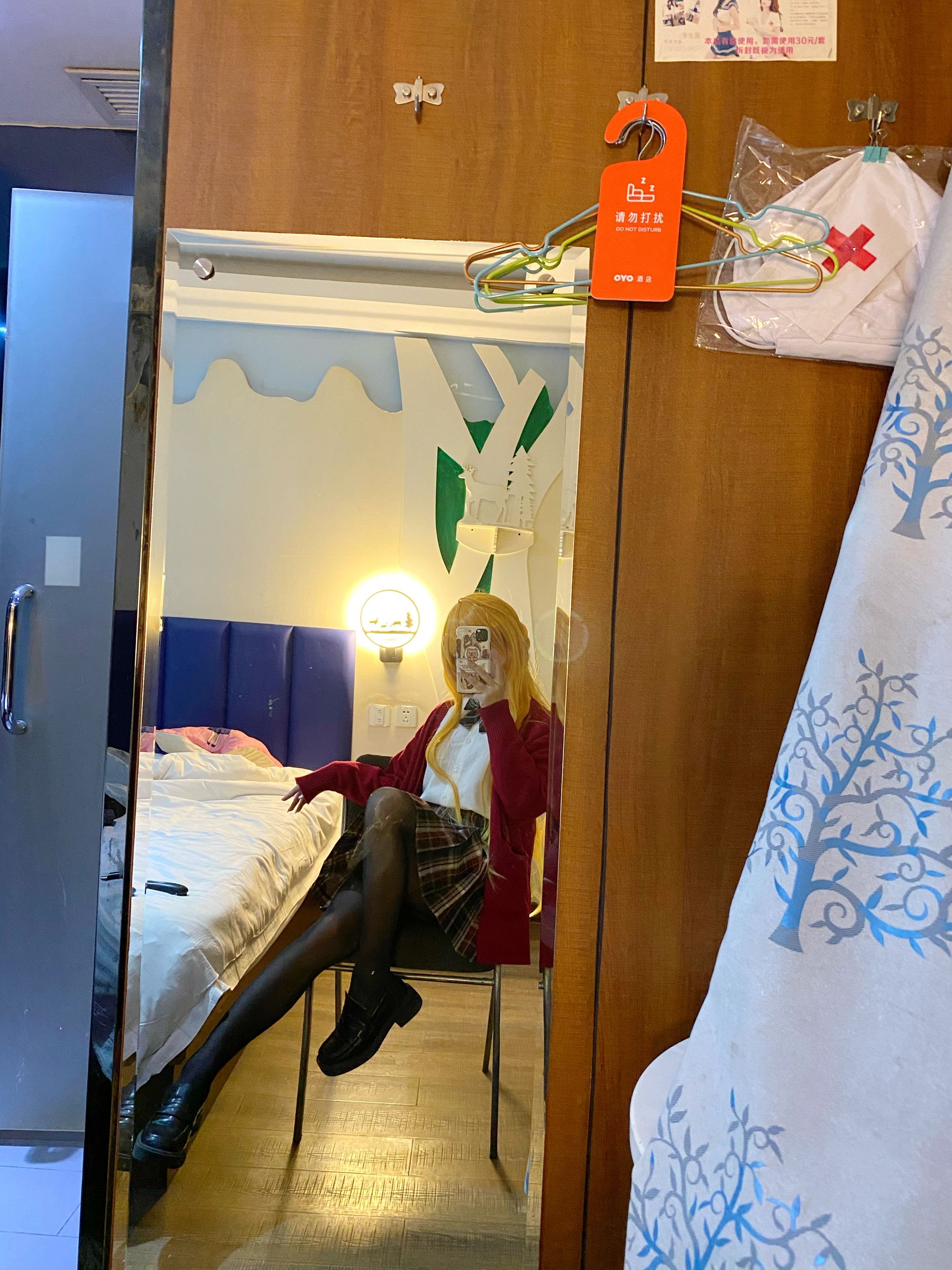 [COS福利] 芋圆侑子SJ_ - 金毛不良jk第3张