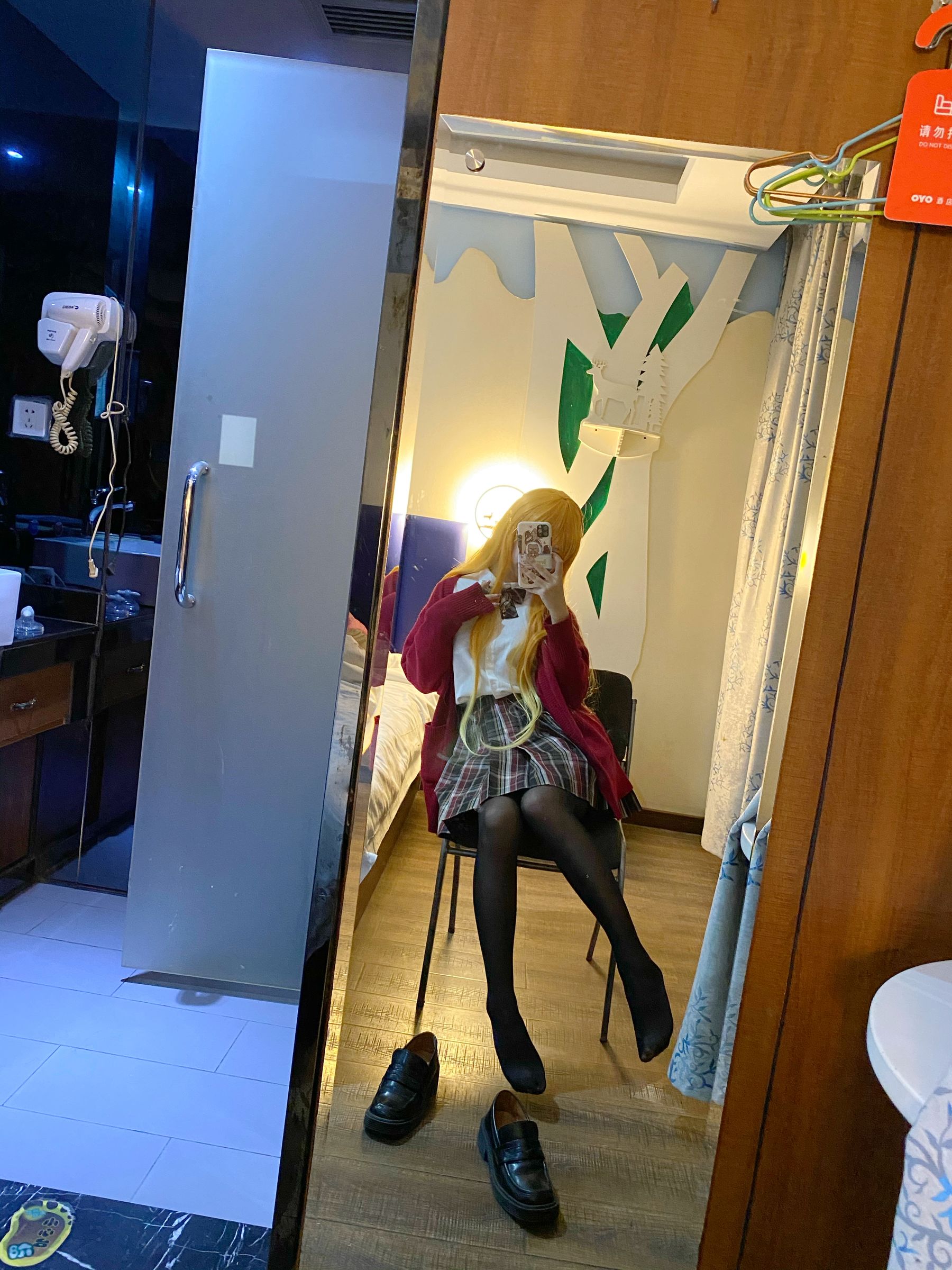 [COS福利] 芋圆侑子SJ_ - 金毛不良jk第5张