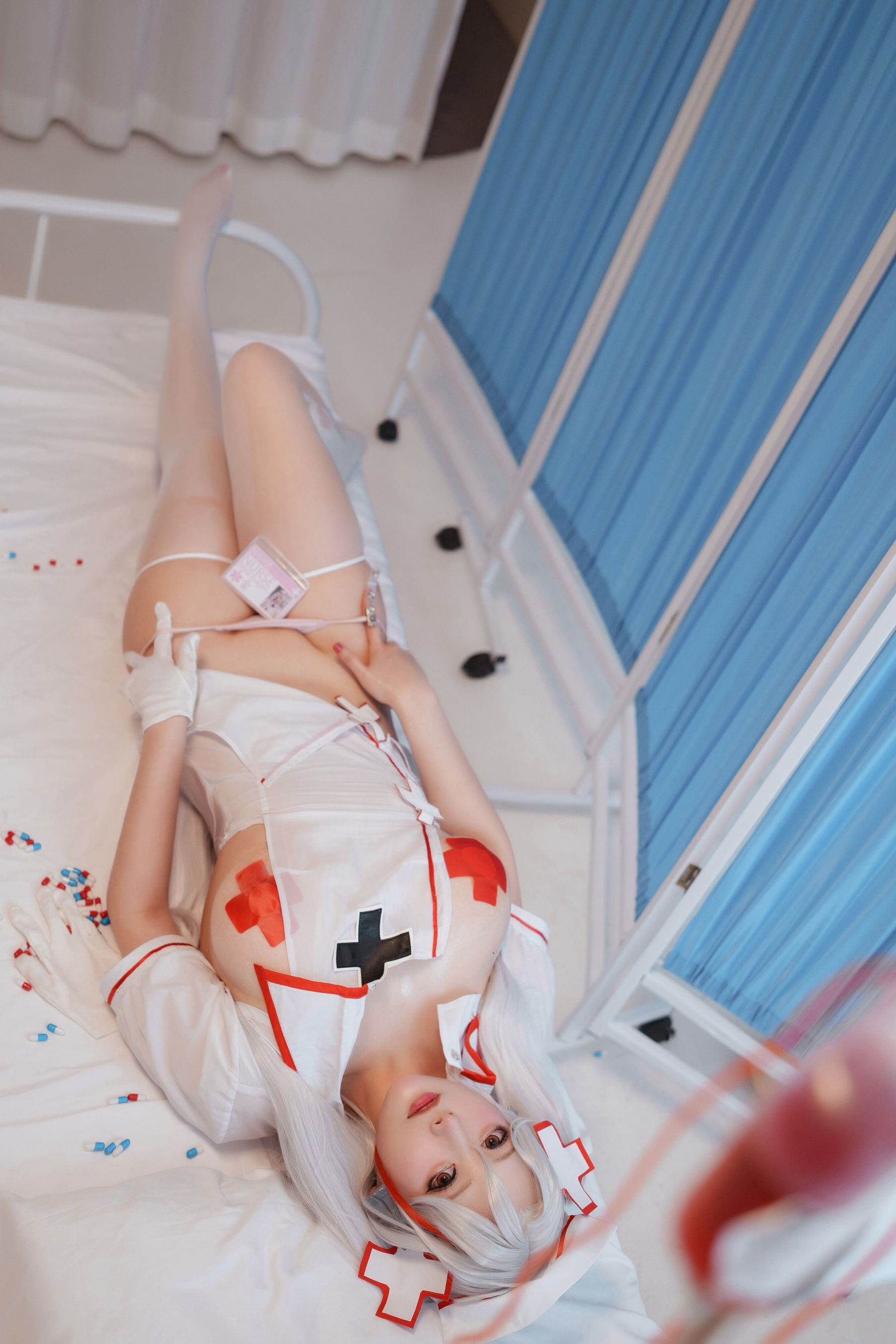 [福利COS] 高颜值coser念念_D - 欧根护士第4张