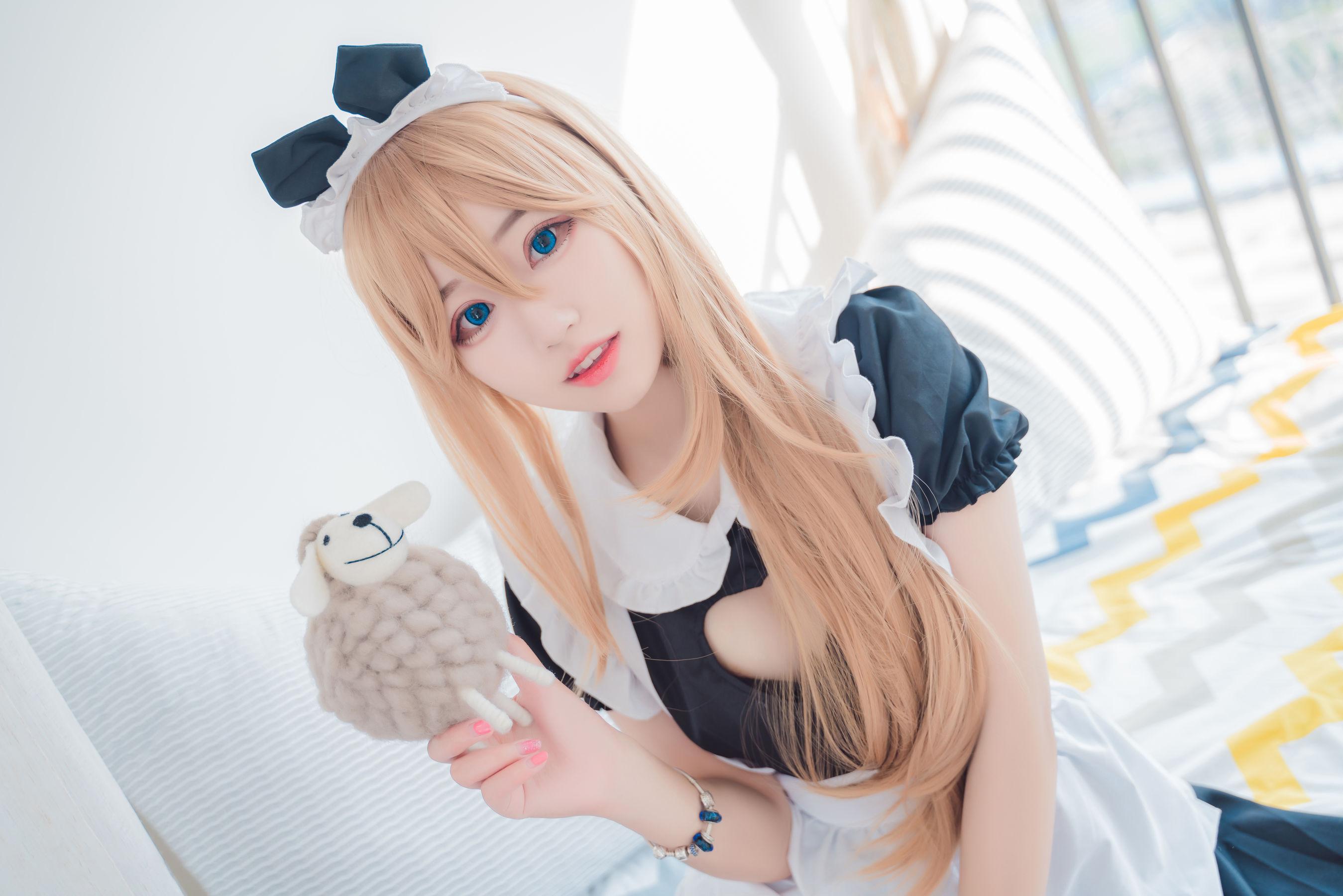 [福利COS] 猫君君MaoJun - 猫猫的女仆装第8张