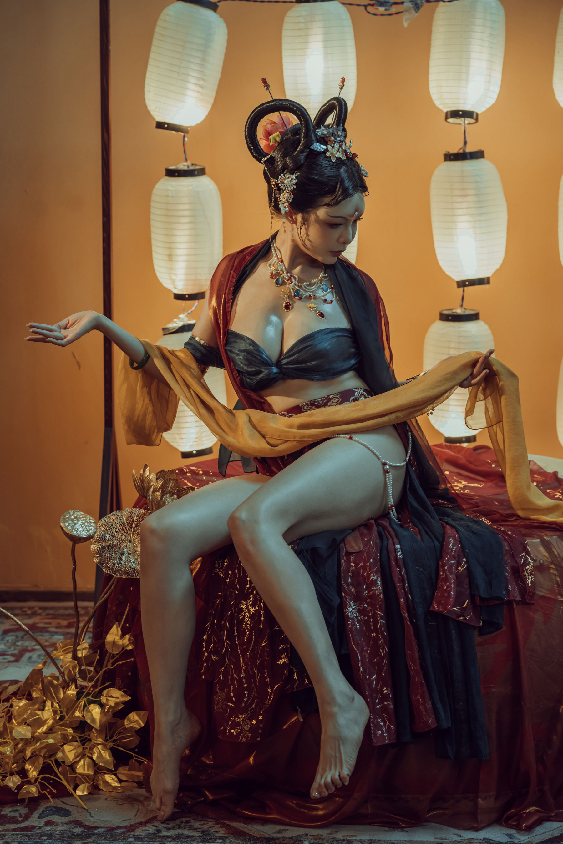 [福利COS] 秋和柯基(夏小秋秋秋) &amp; 奶桃  - 红尘梦第3张