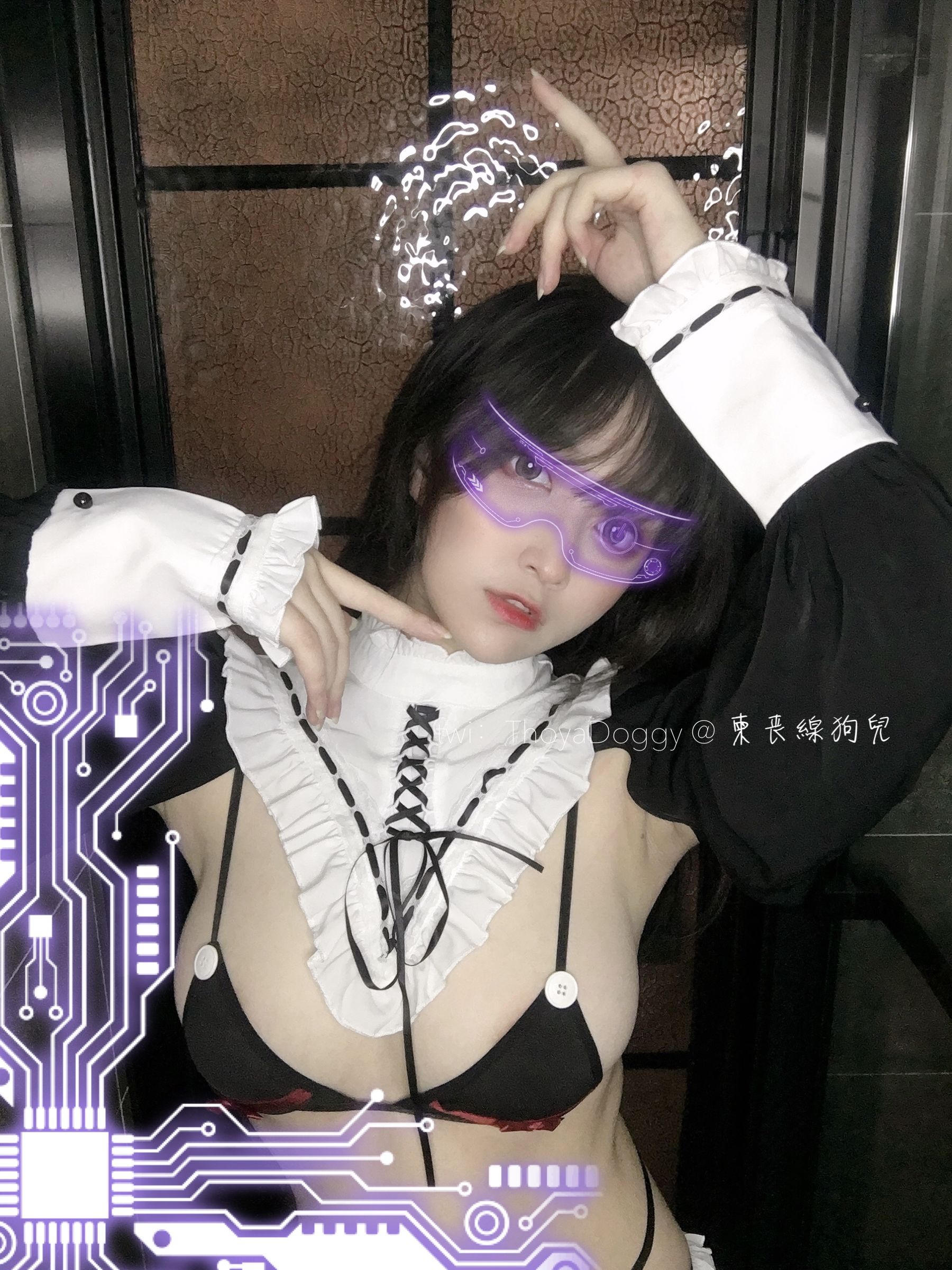 [福利COS] 黑白无相 - 柬丧線狗兒第13张