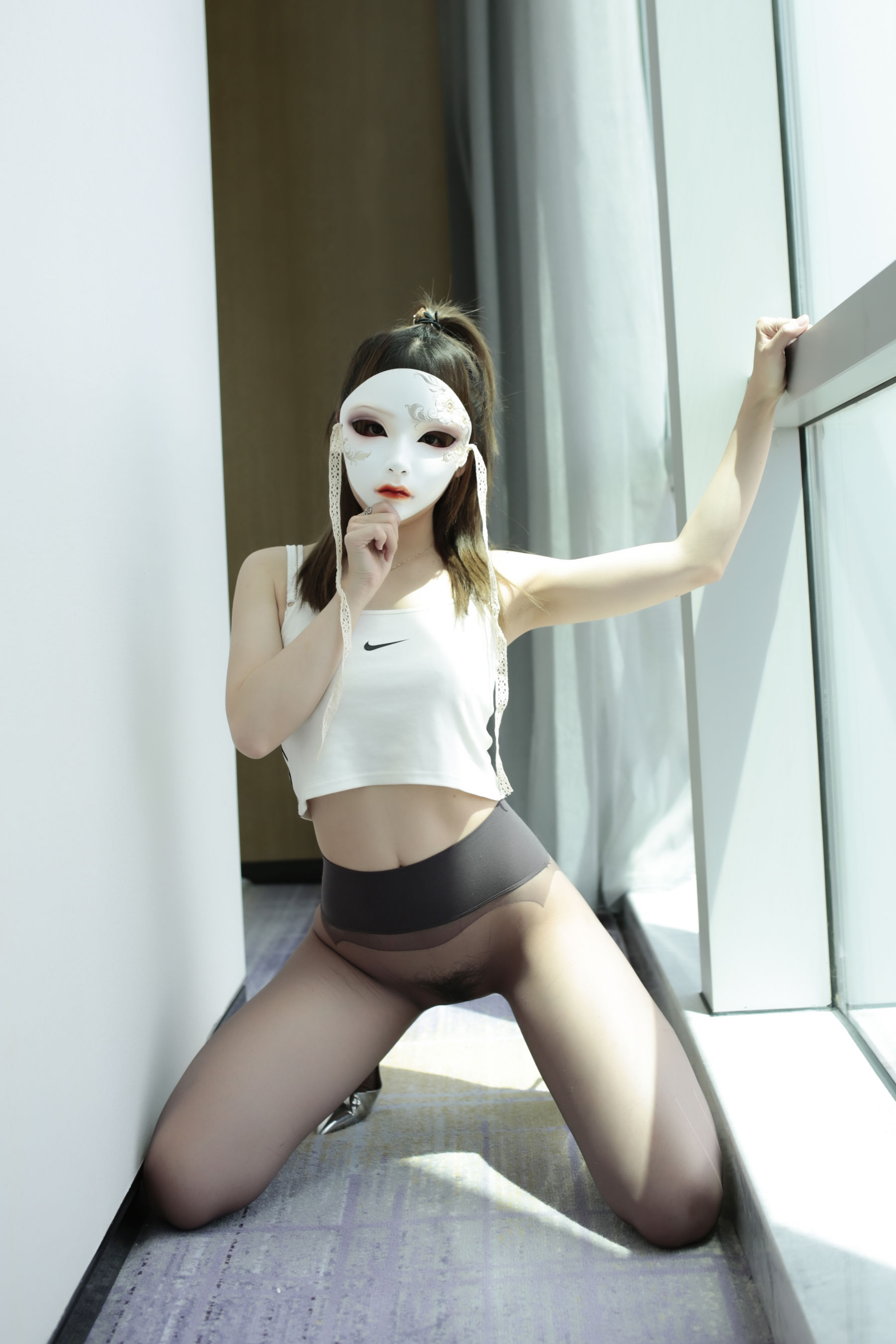 [福利COS] 斗鱼主播小女巫露娜 - 牛仔小裤裤第27张