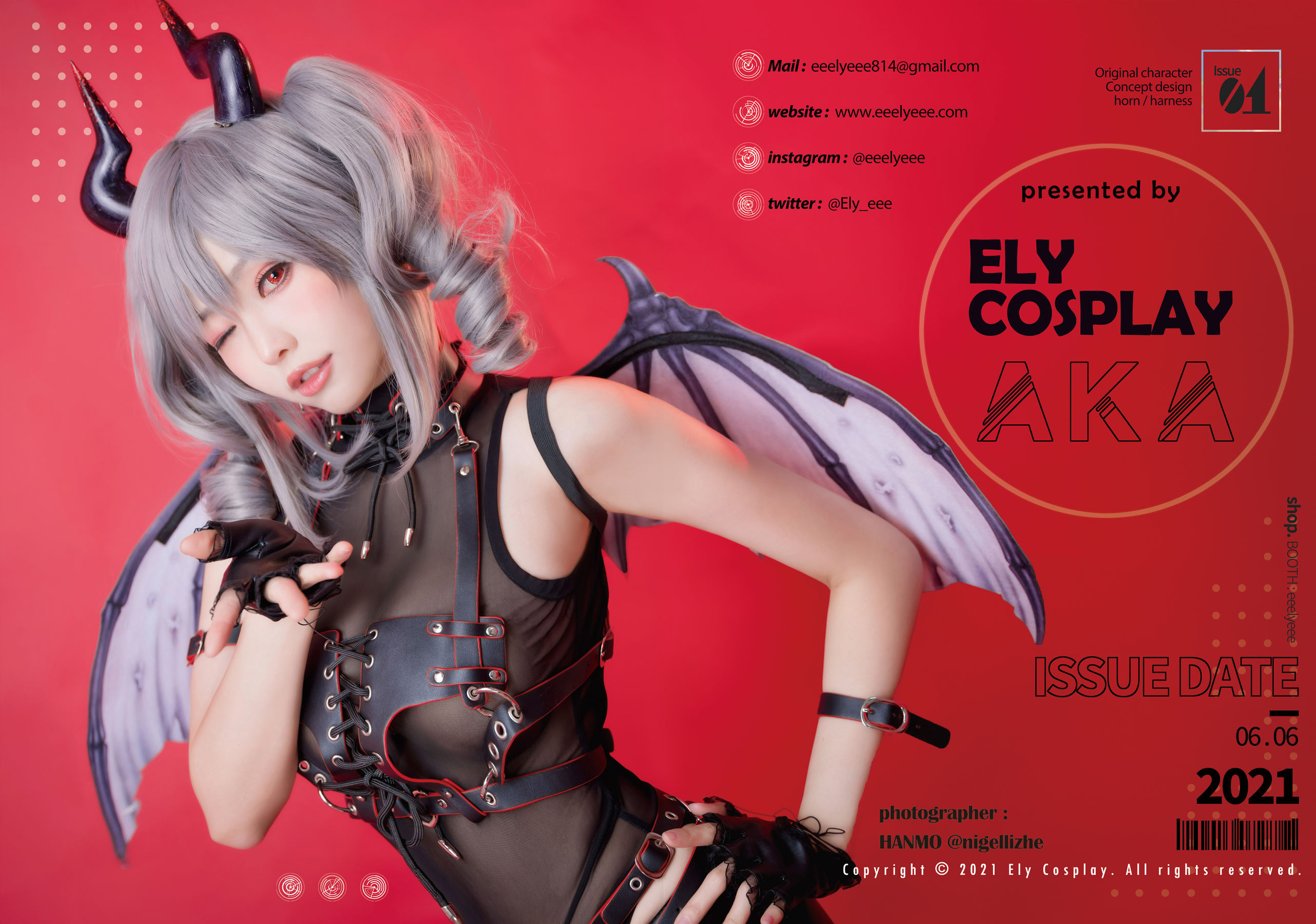 [福利COS] Ely_eee(ElyEE子) - Original Devil 原創惡魔第8张