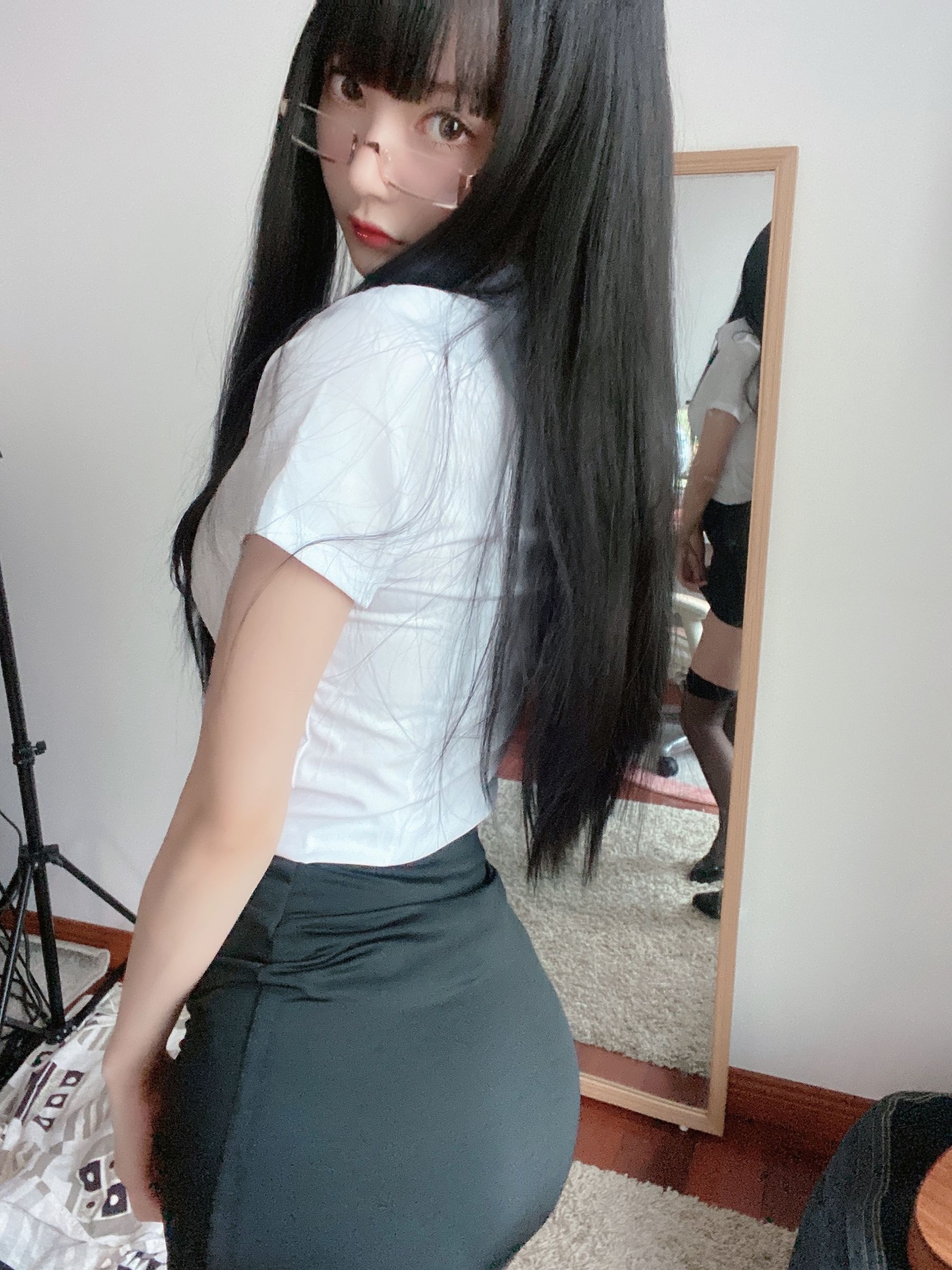 [福利COS] 51酱 - OL衬衣第4张