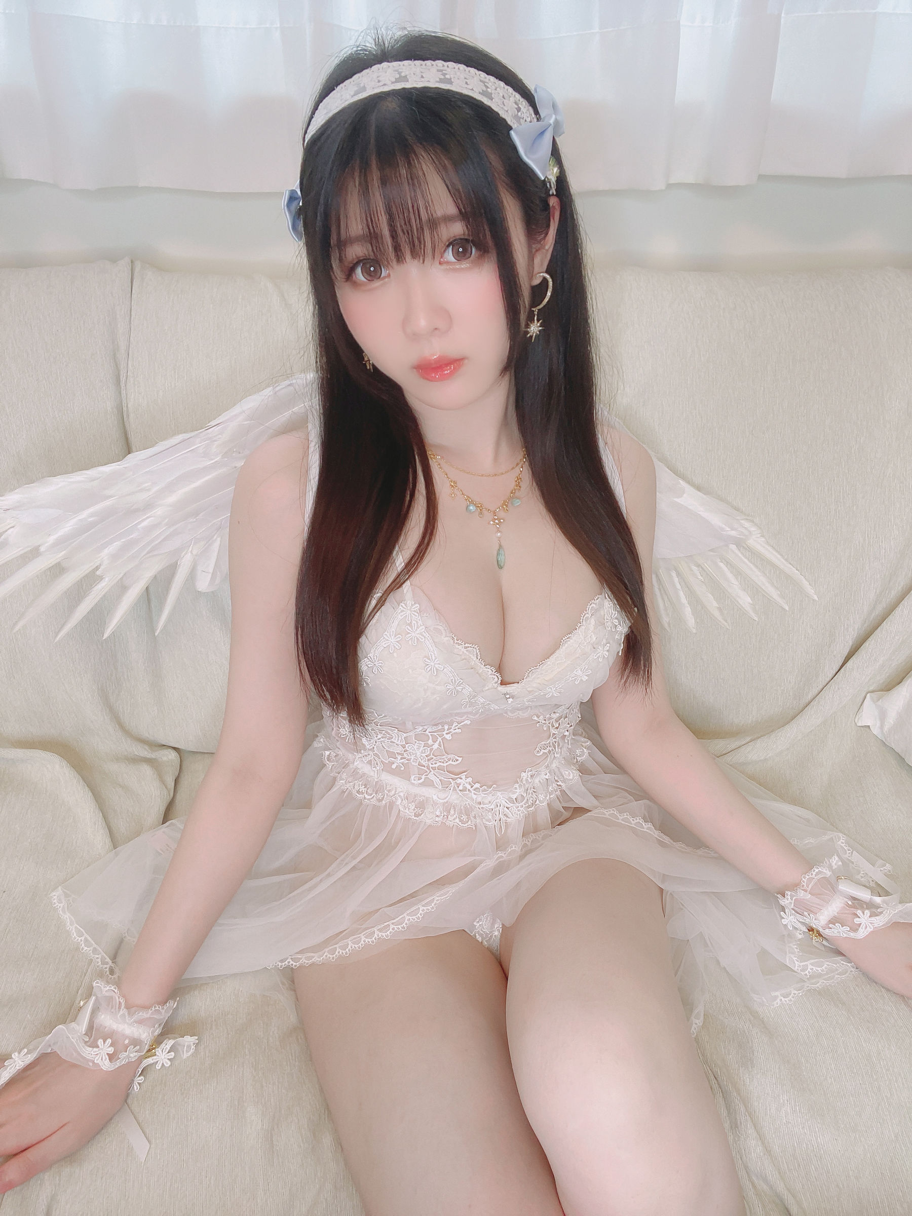 [福利COS] 微博妹纸霜月shimo - 天使第1张