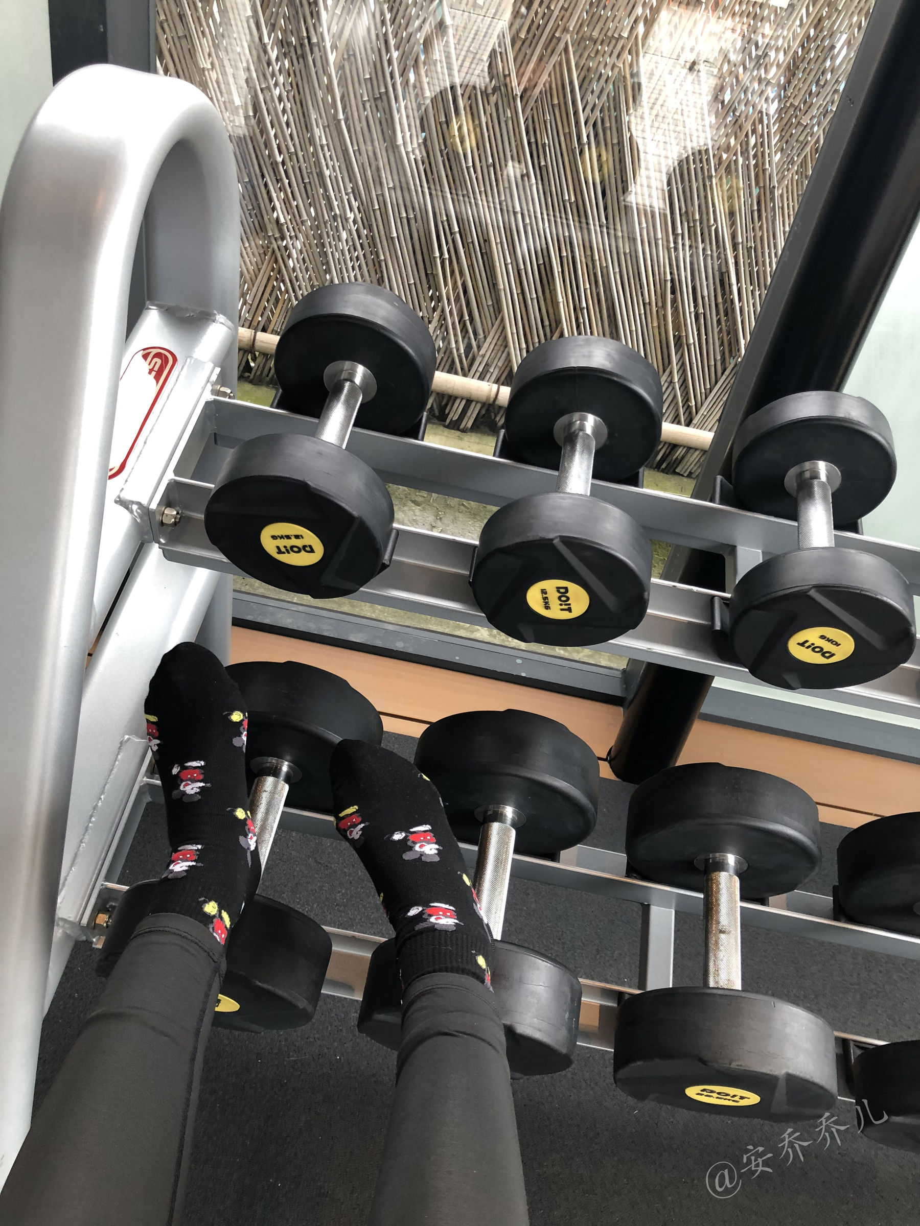 [福利COS] 安乔乔儿(Nia乔乔) No.019 健身房白袜第40张