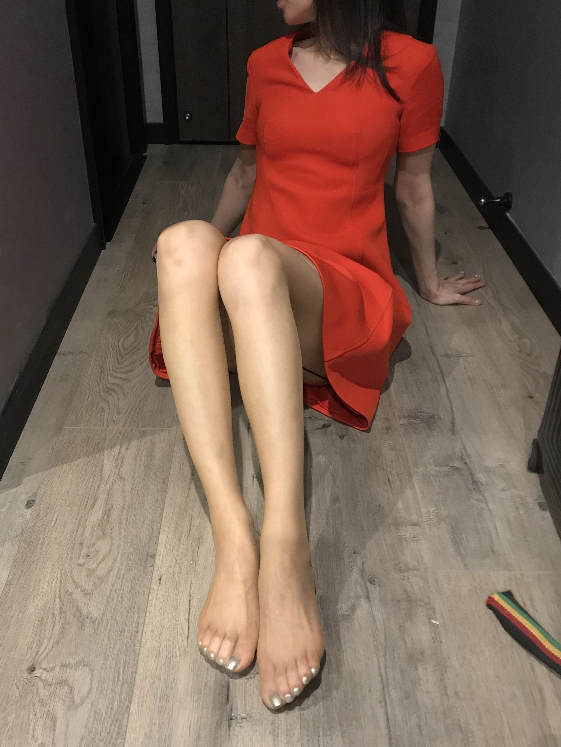 [福利COS] 丝足博主麋鹿_Monroe 2020.07.02 情趣线条丝袜第6张