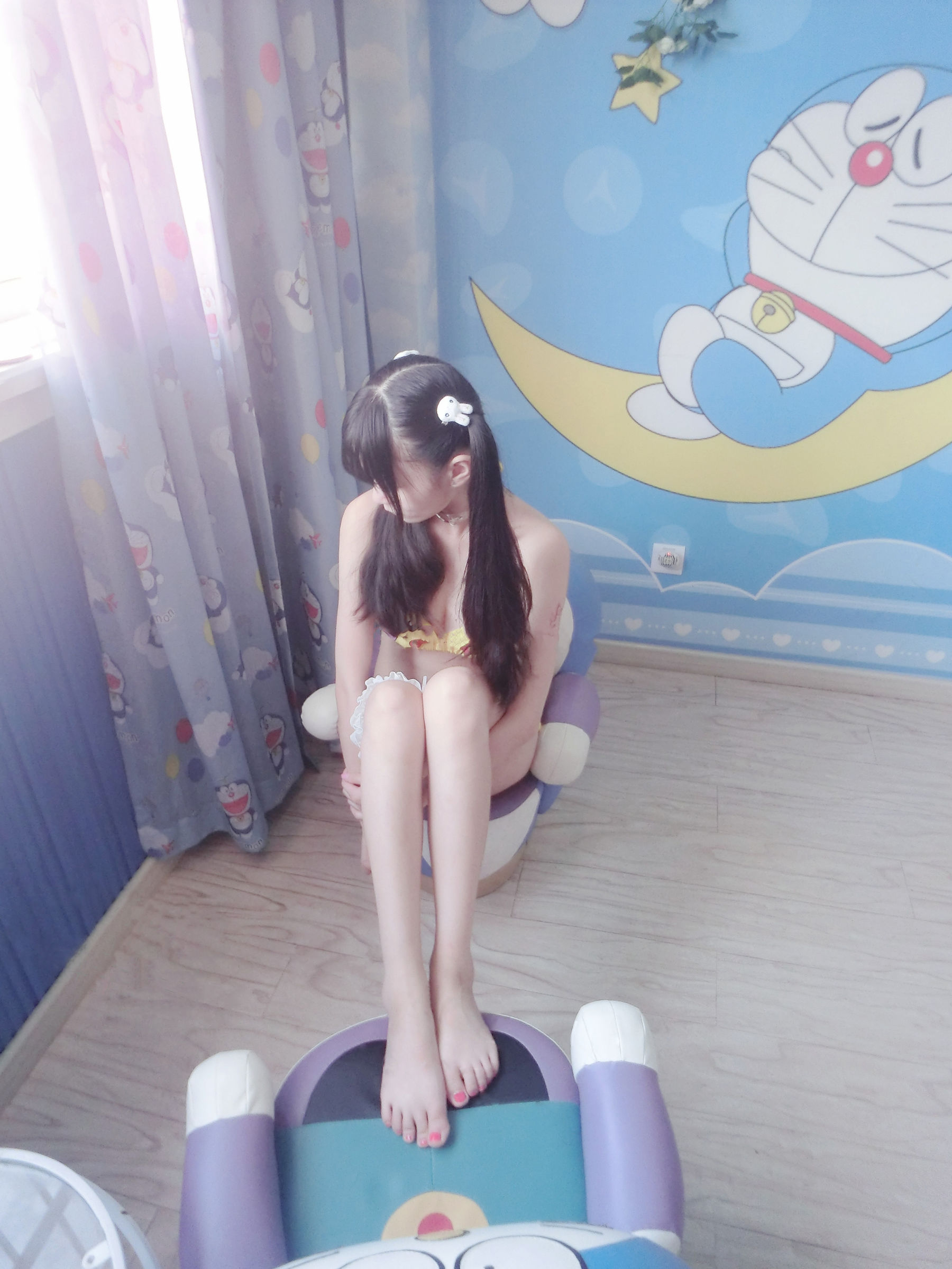 [福利COS] 双马尾少女赛高酱作品 - 皮卡丘比基尼第4张