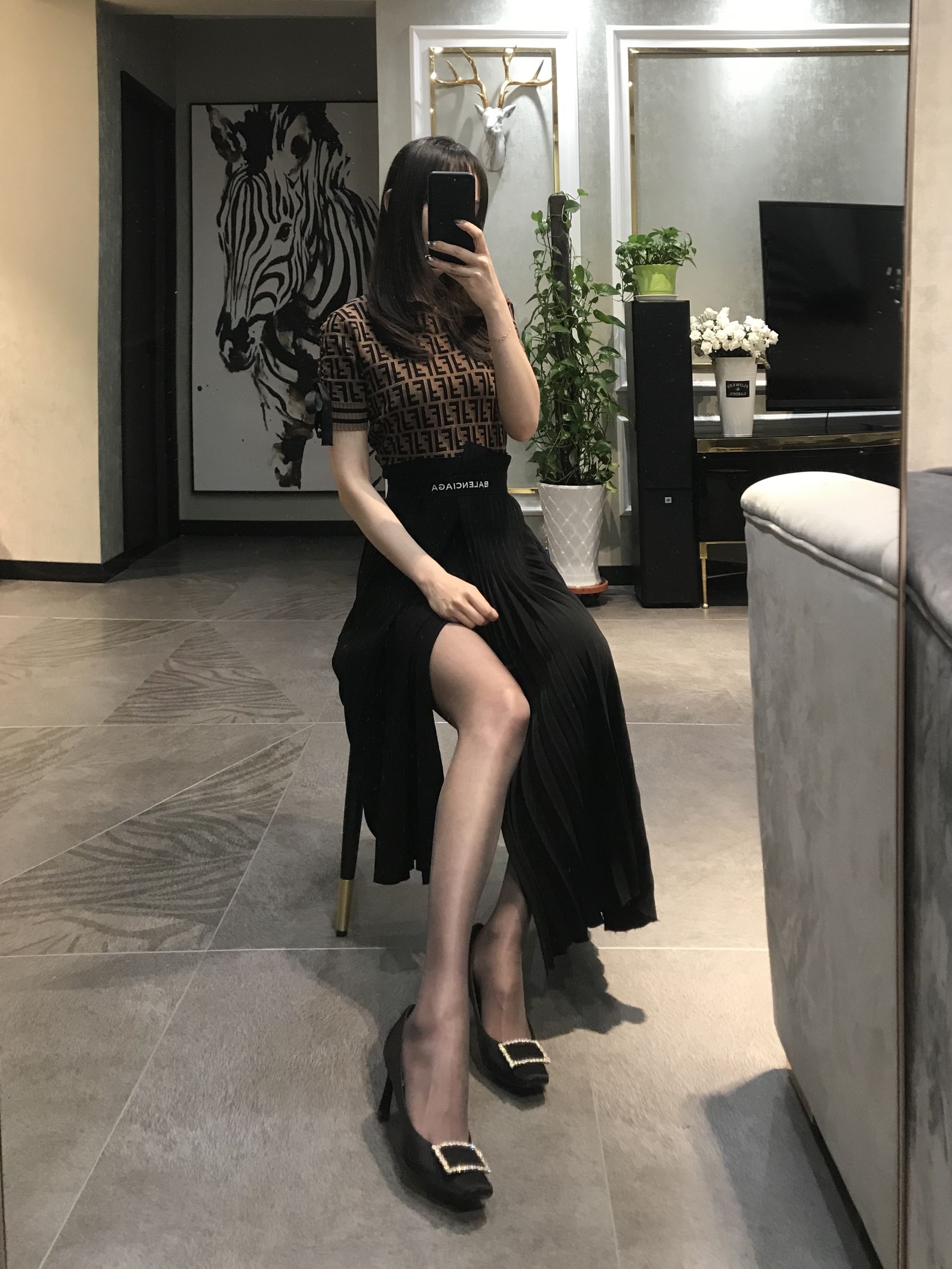 [福利COS] 丝足博主麋鹿_Monroe 2020.04.23 丝袜展示第11张