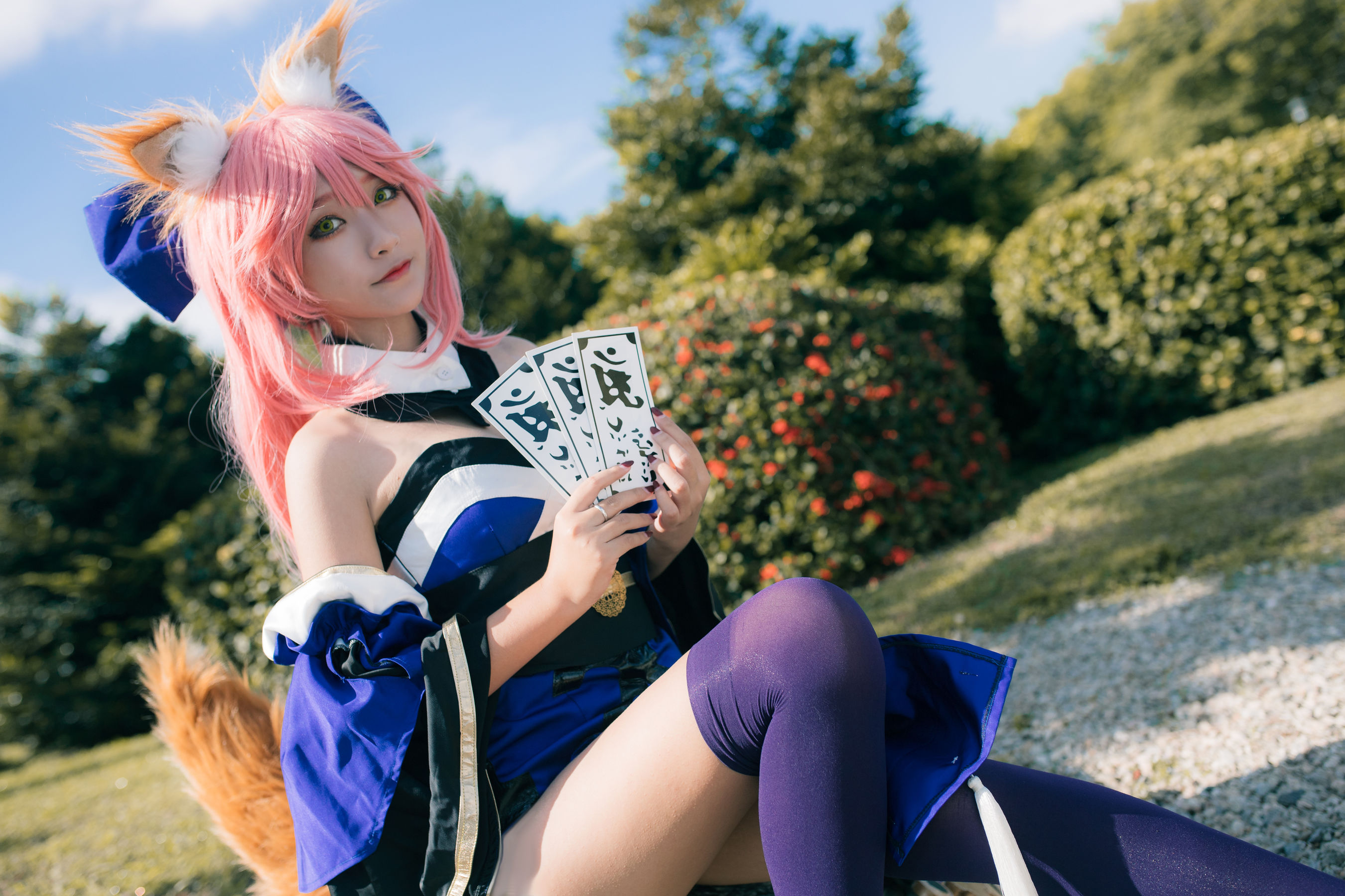 [福利COS] Roroki骷髅姫 - 玉藻の前第3张