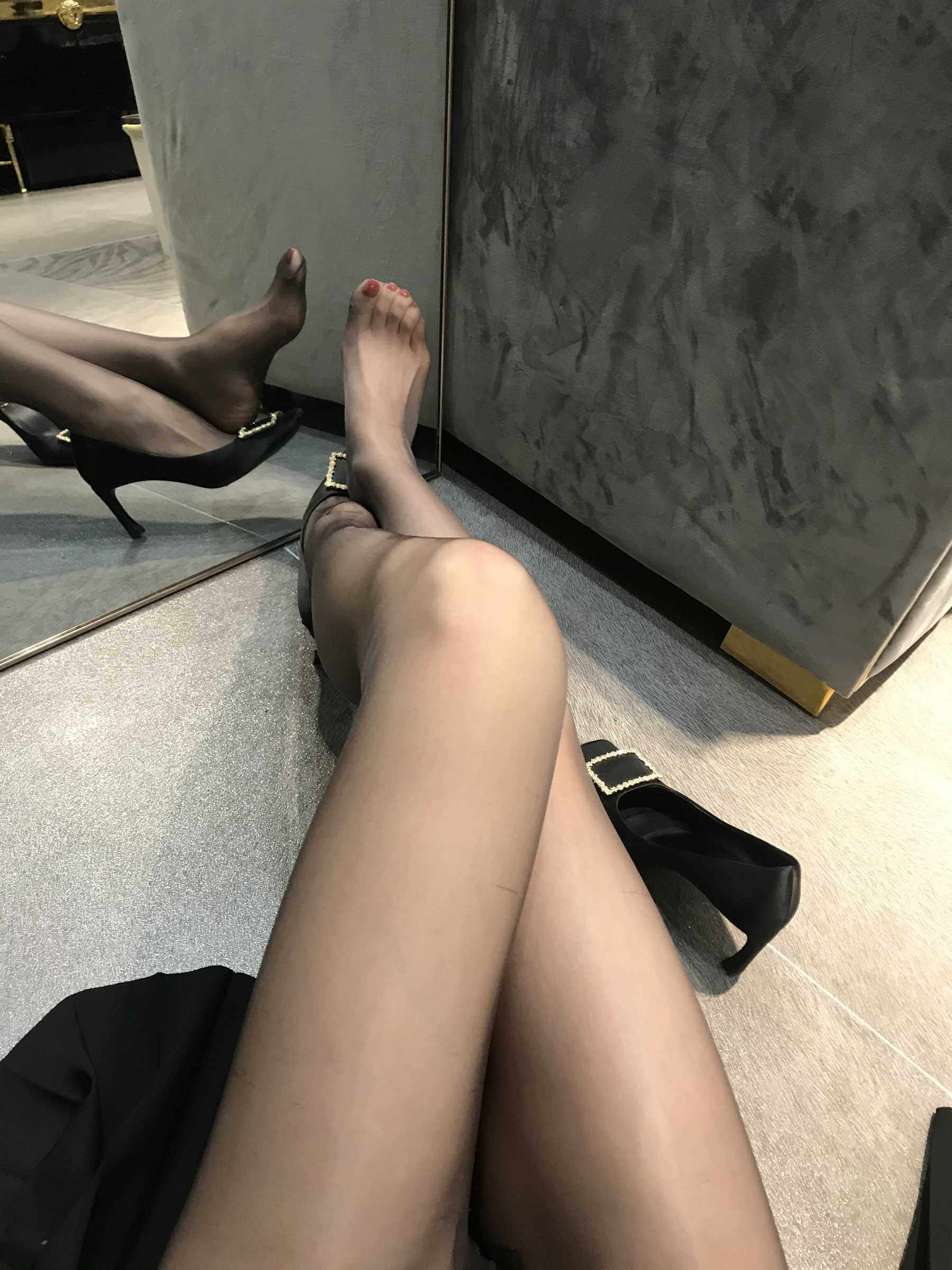 [福利COS] 丝足博主麋鹿_Monroe 2020.04.23 丝袜展示第15张