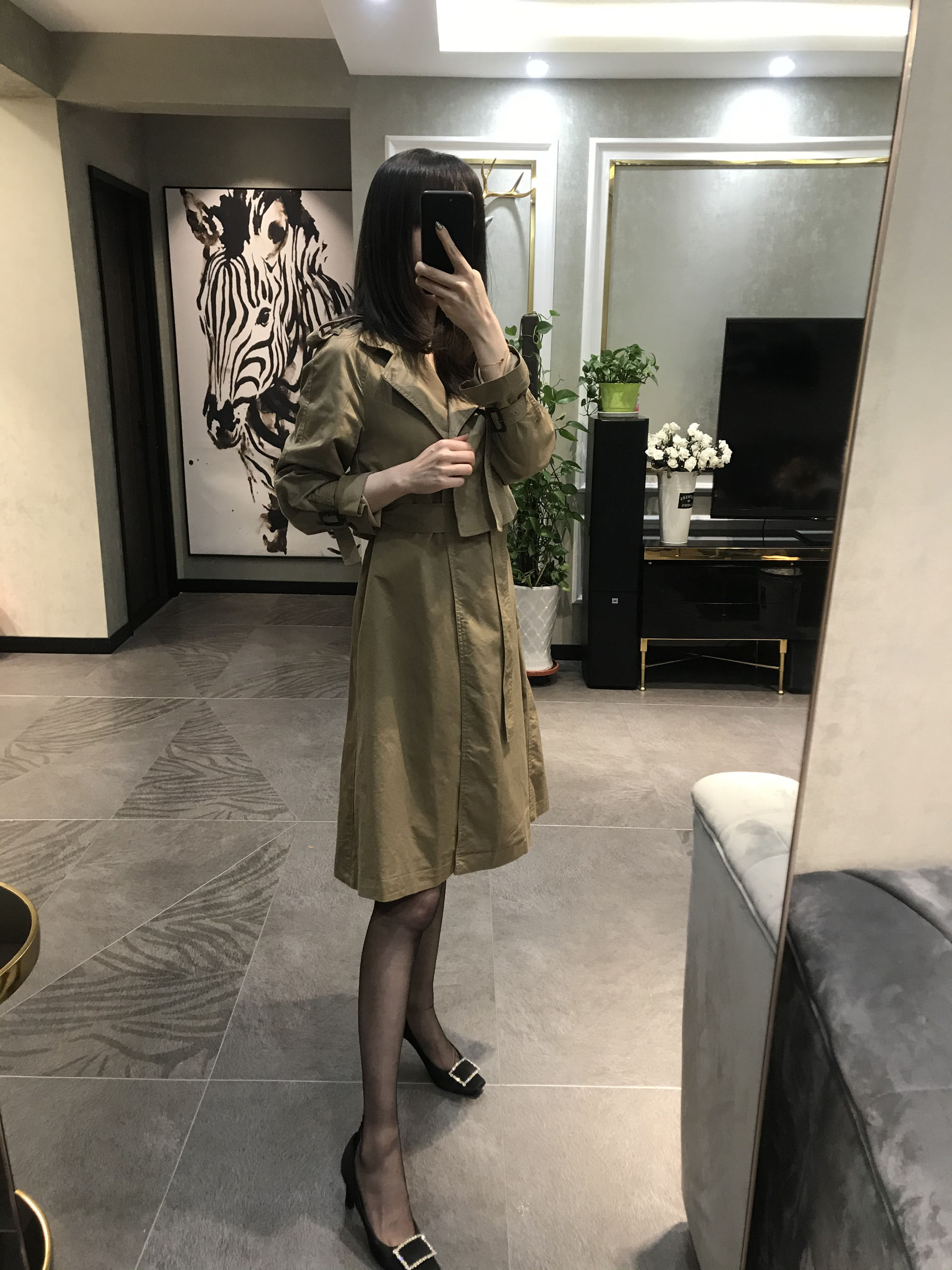 [福利COS] 丝足博主麋鹿_Monroe 2020.04.13 皮草丝惑第3张