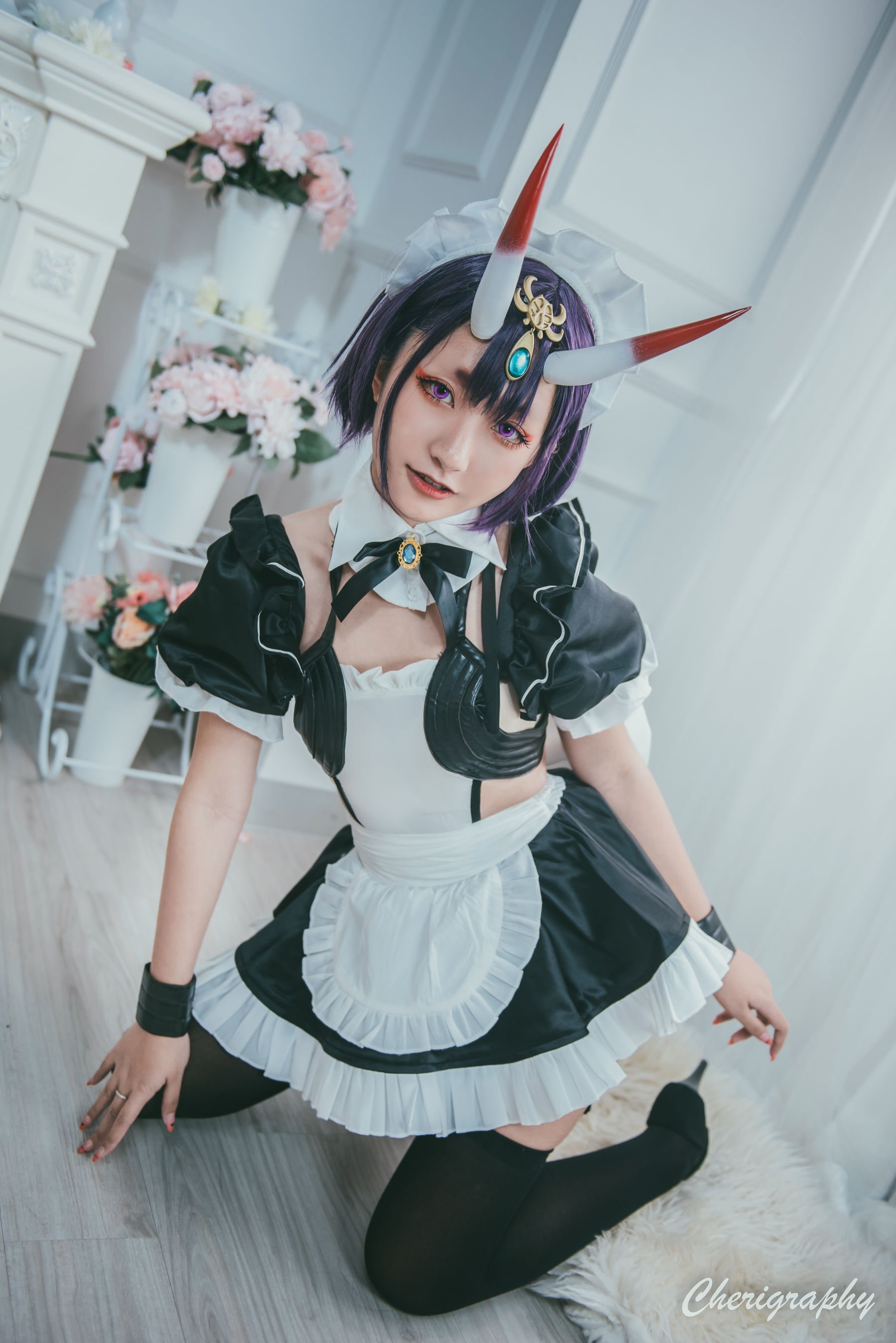 [福利COS] Roroki骷髅姫 - 酒吞女仆第3张
