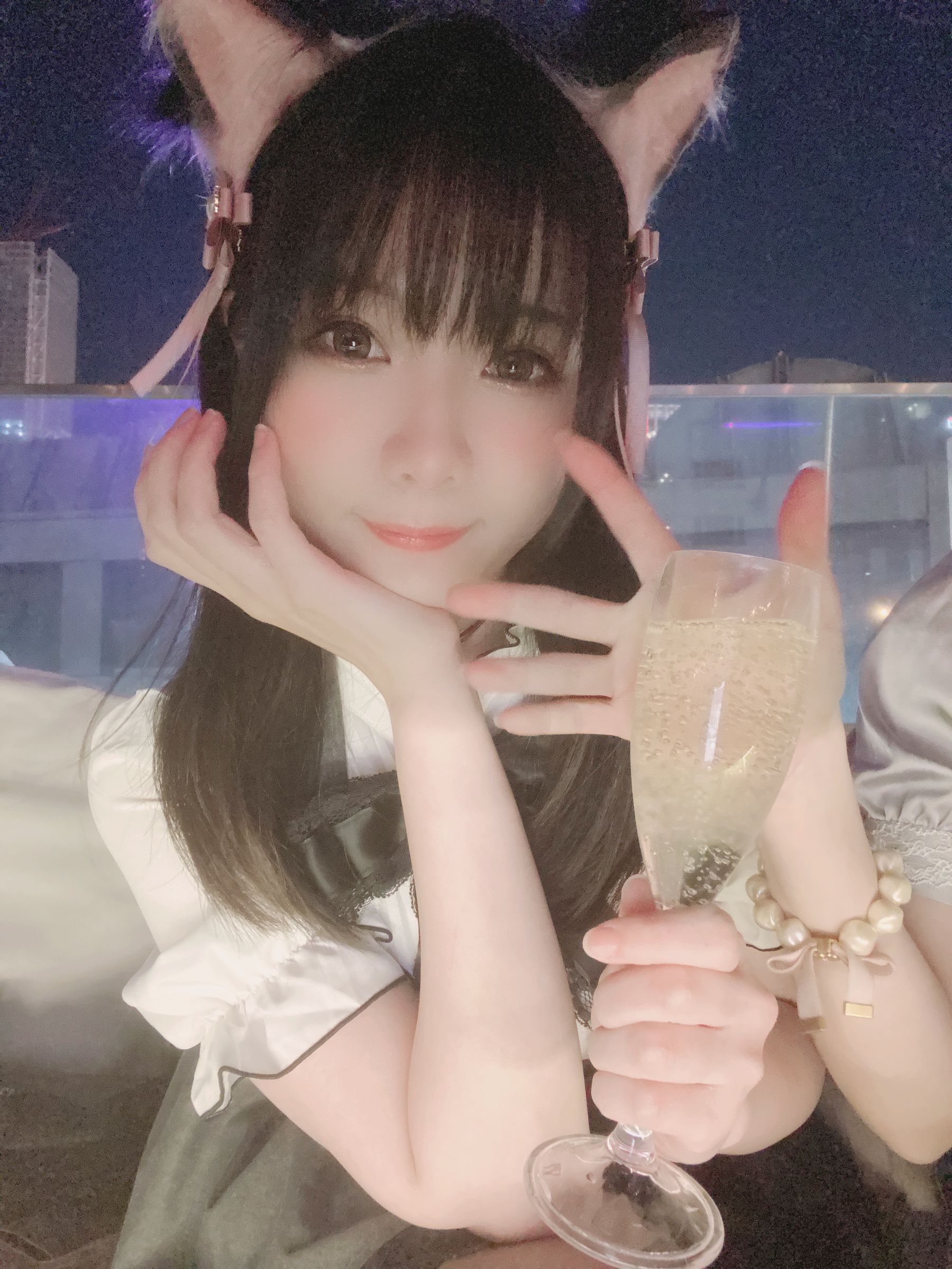 [福利COS] 微博妹纸霜月shimo - 一緒に飲みますか？第6张