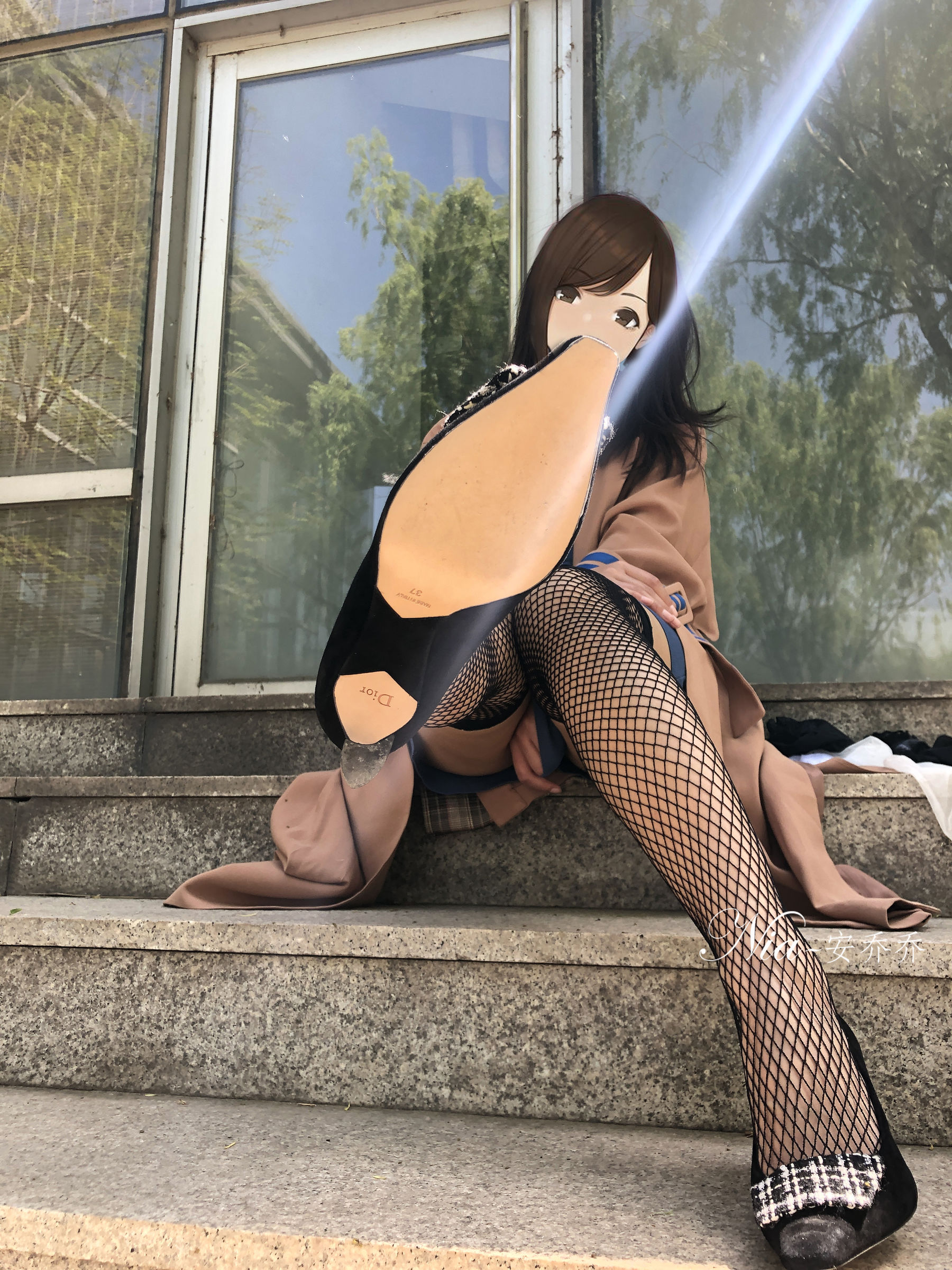 [福利COS] 安乔乔儿(Nia乔乔) No.021 不小心被发现了第37张