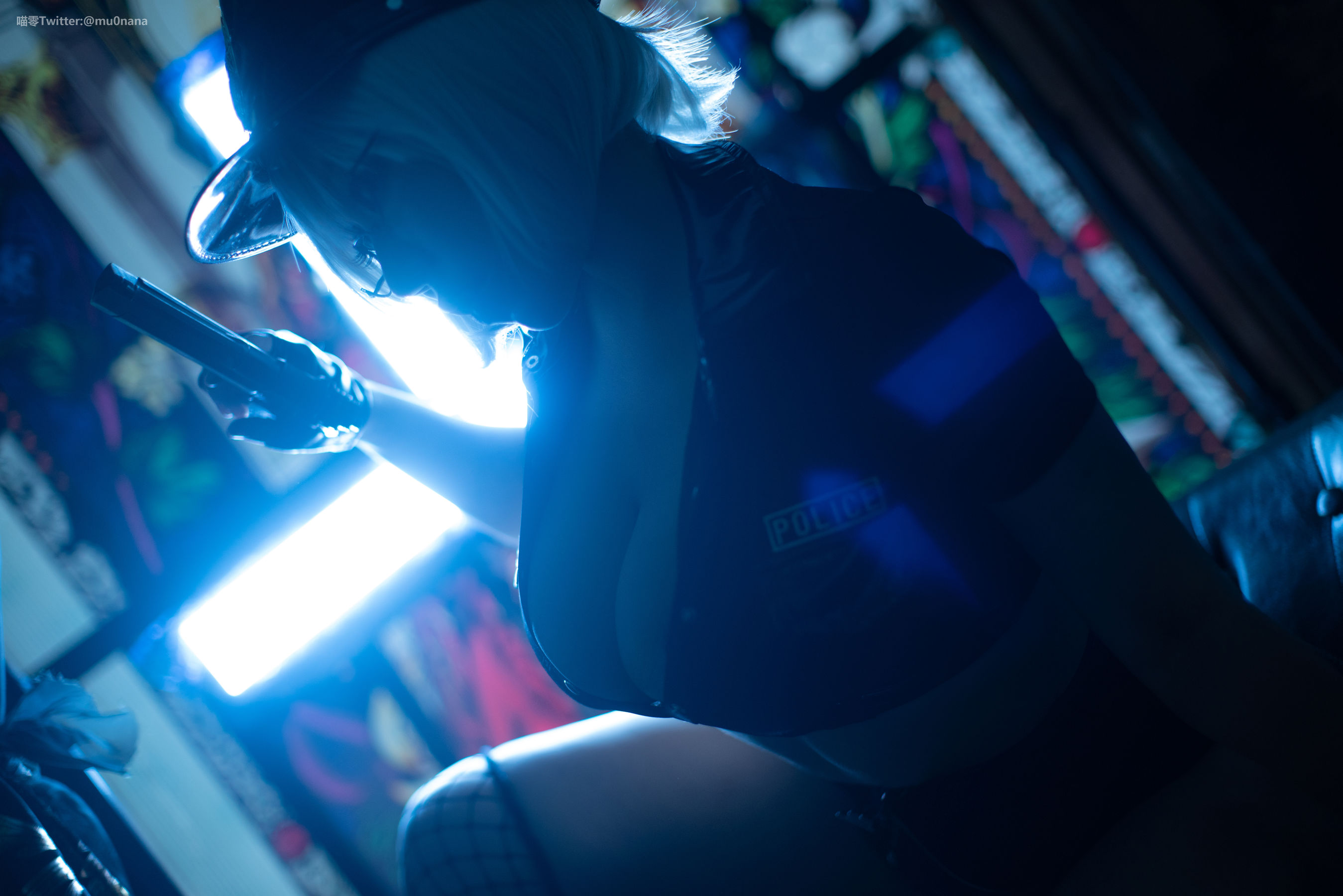 [福利COS] 皮皮奶可可爱了啦&amp;amp;喵零 - 匪警第18张