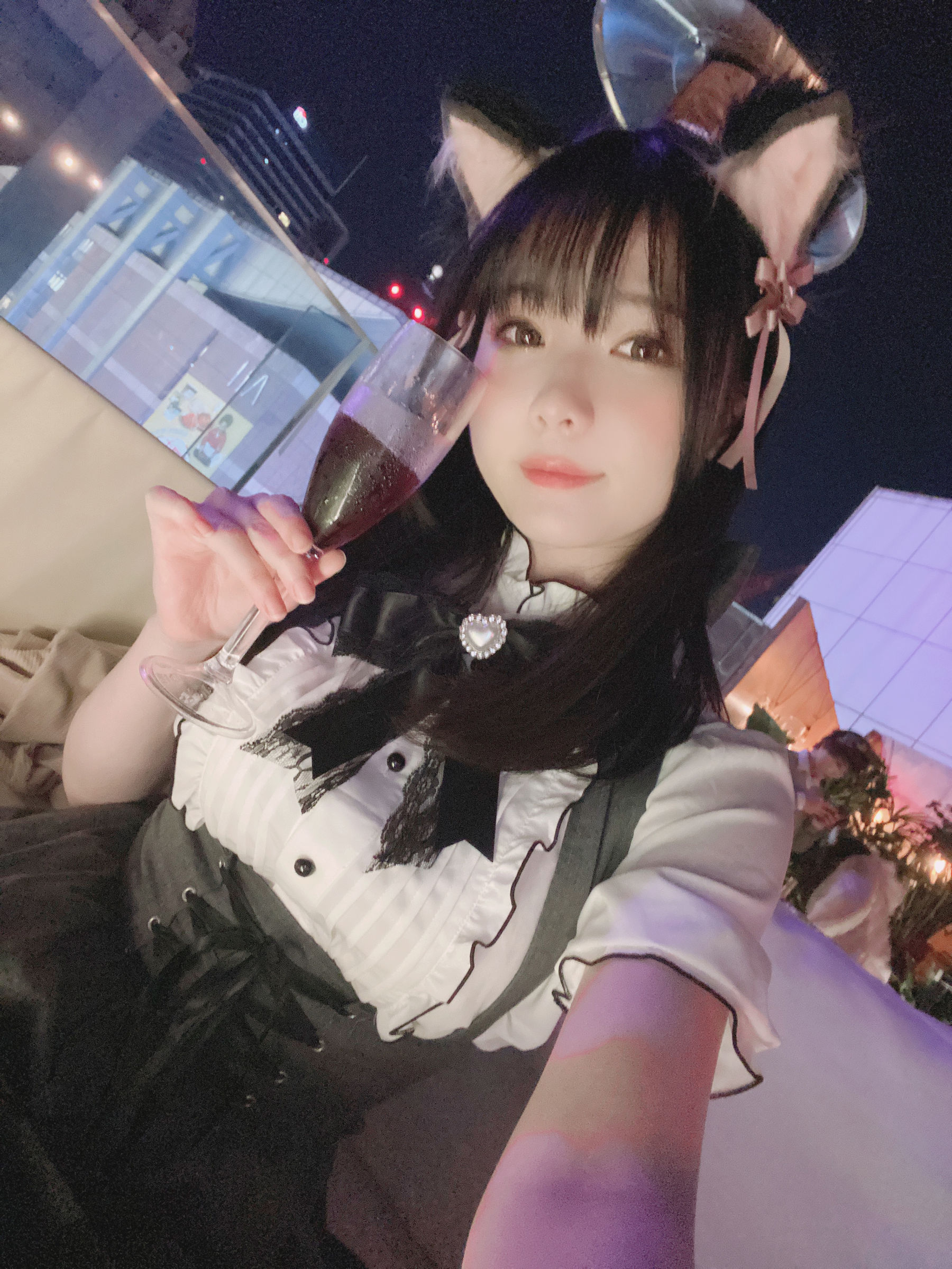 [福利COS] 微博妹纸霜月shimo - 一緒に飲みますか？第7张