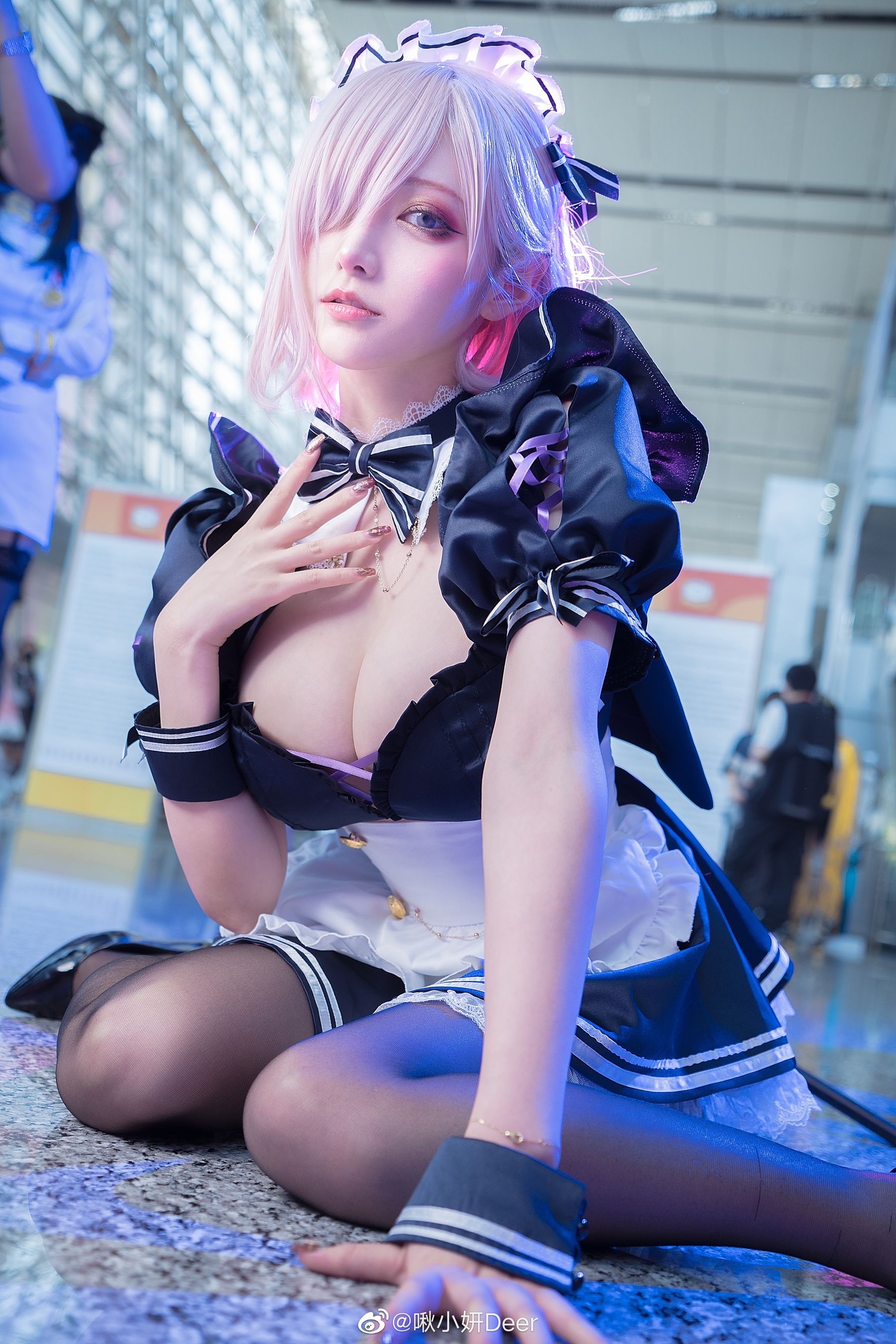 [福利COS] 啾小研 - 玛修女仆第1张