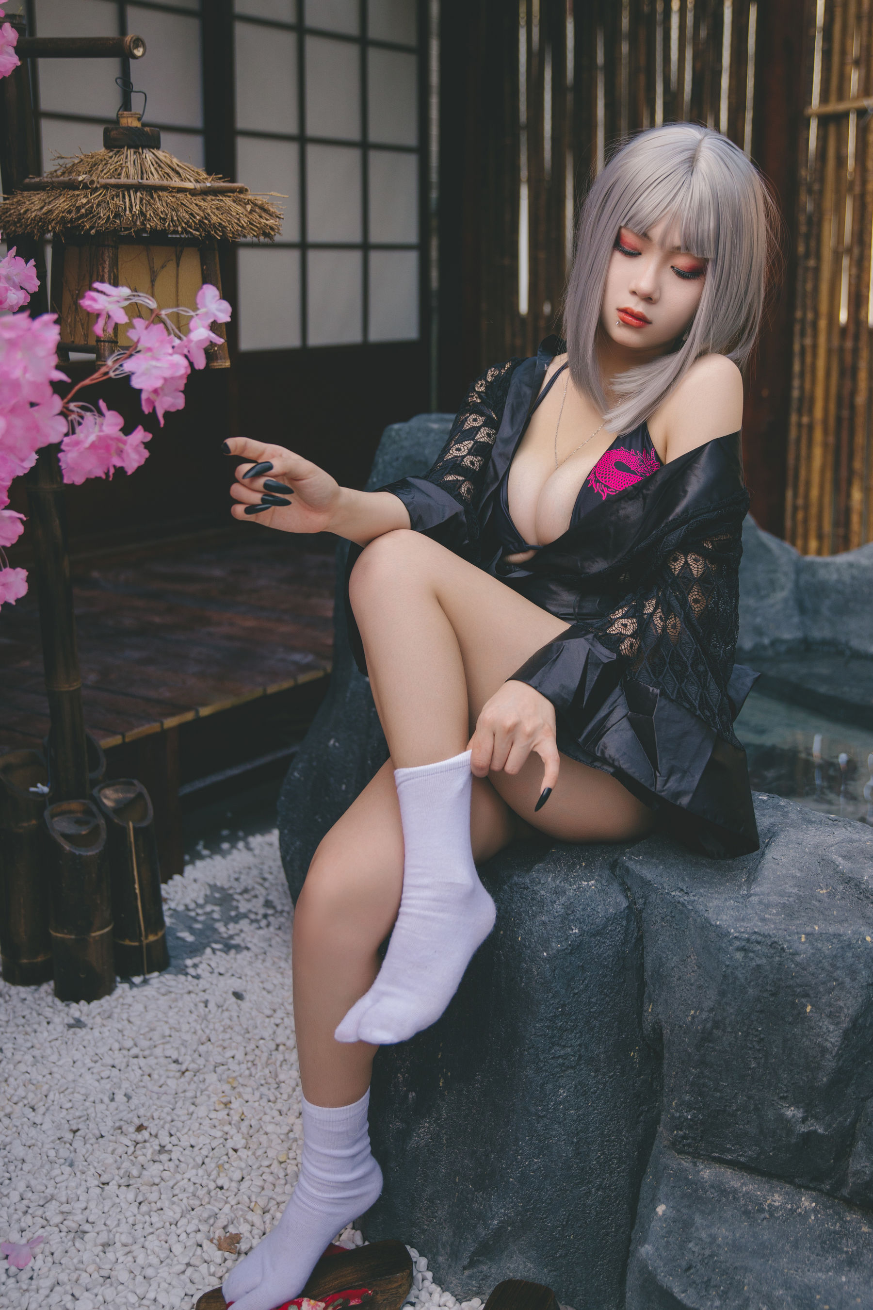 [福利COS] 末夜787 - 五月舰长 和服第18张