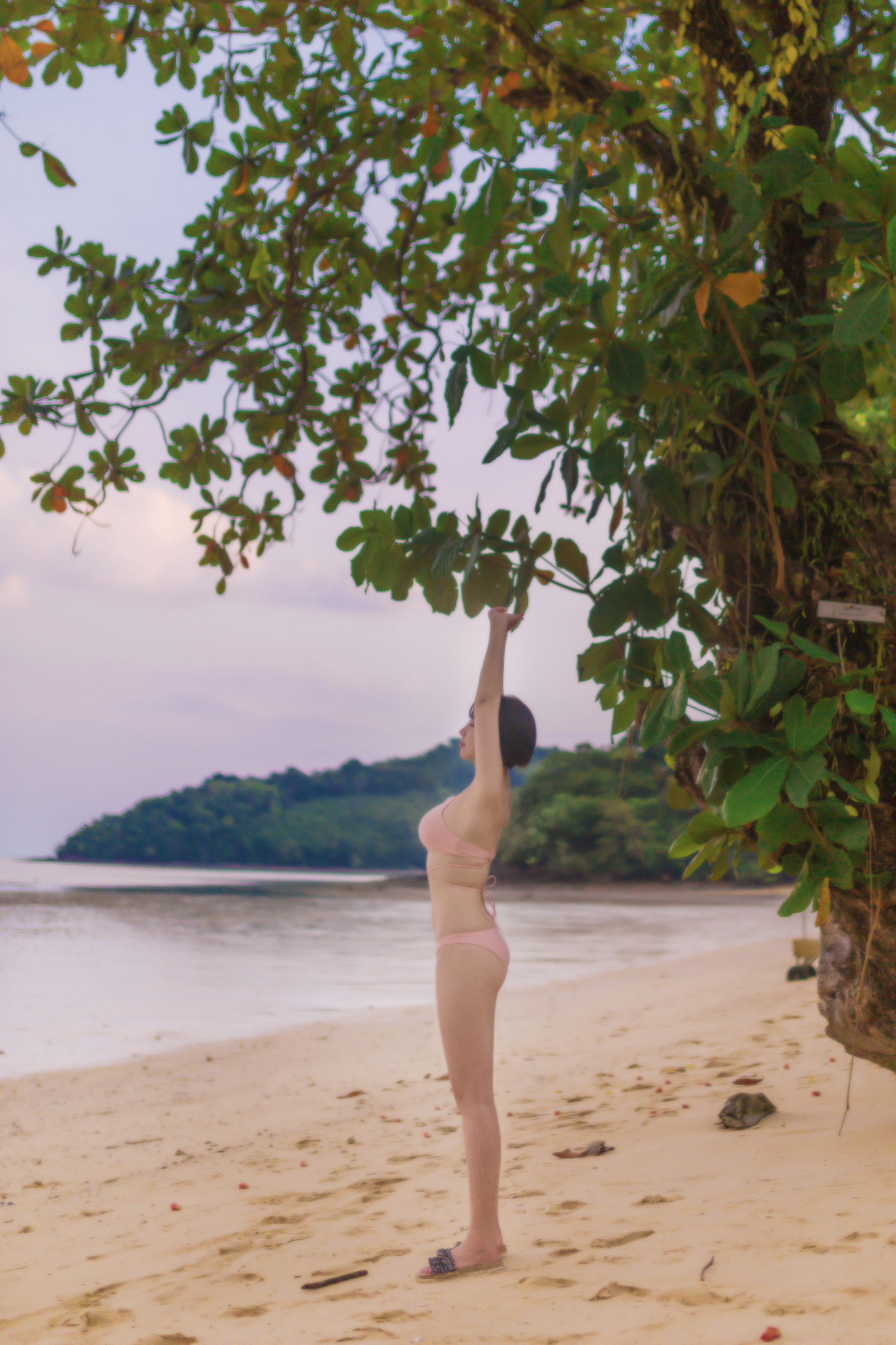 [福利COS] 次元少女念雪ww - 粉色泳衣第11张