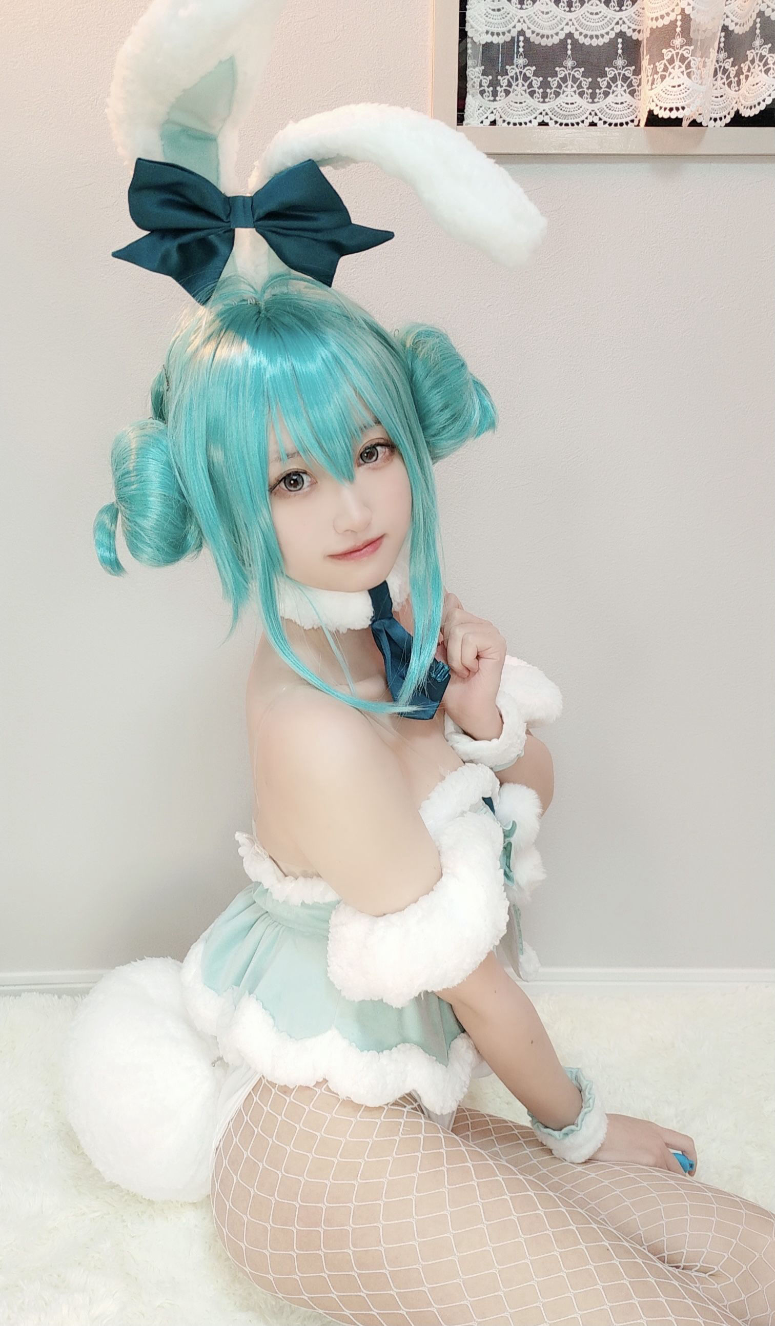 [福利COS] 千阳(ちよ) - 初音兔女郎第10张