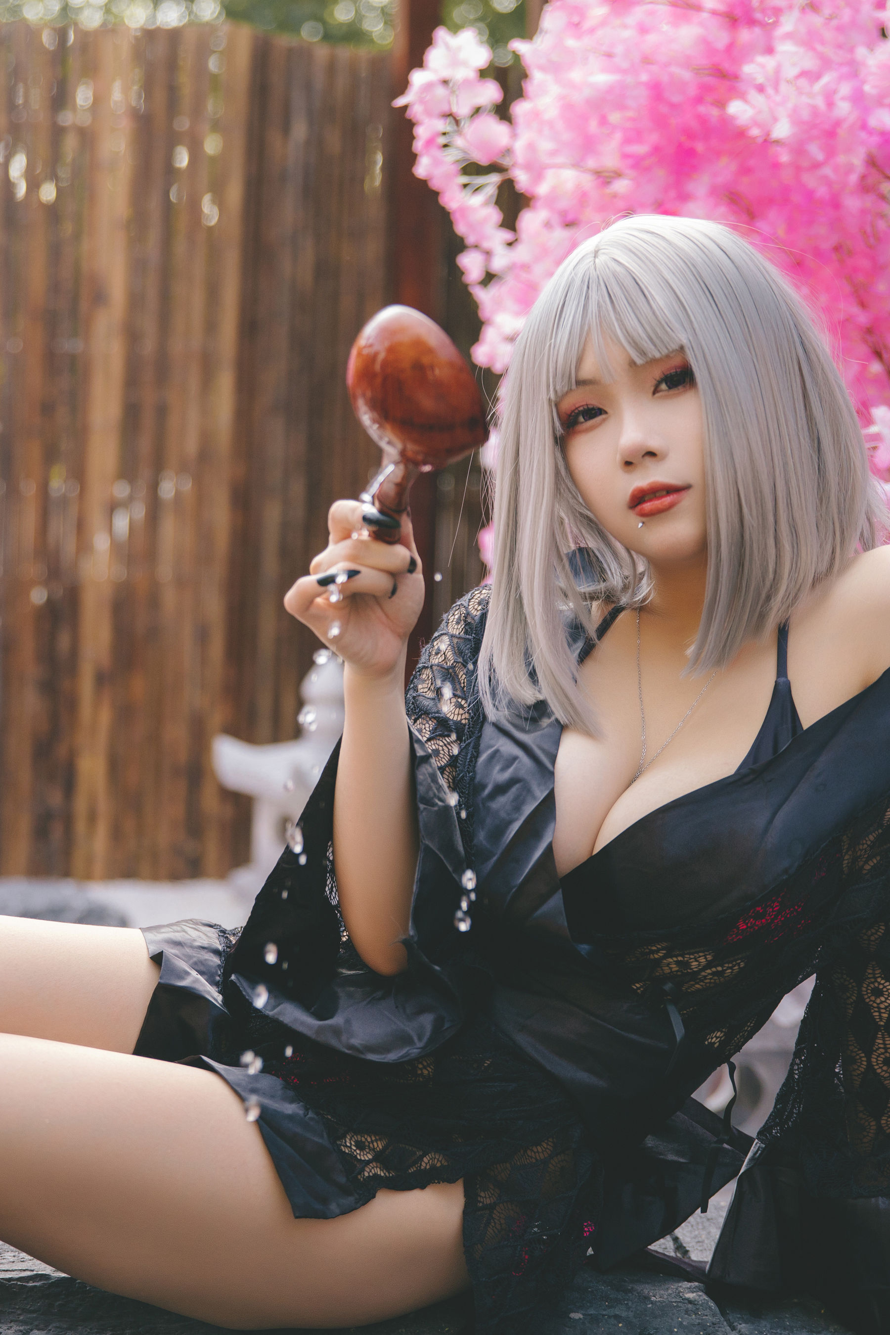 [福利COS] 末夜787 - 五月舰长 和服第19张