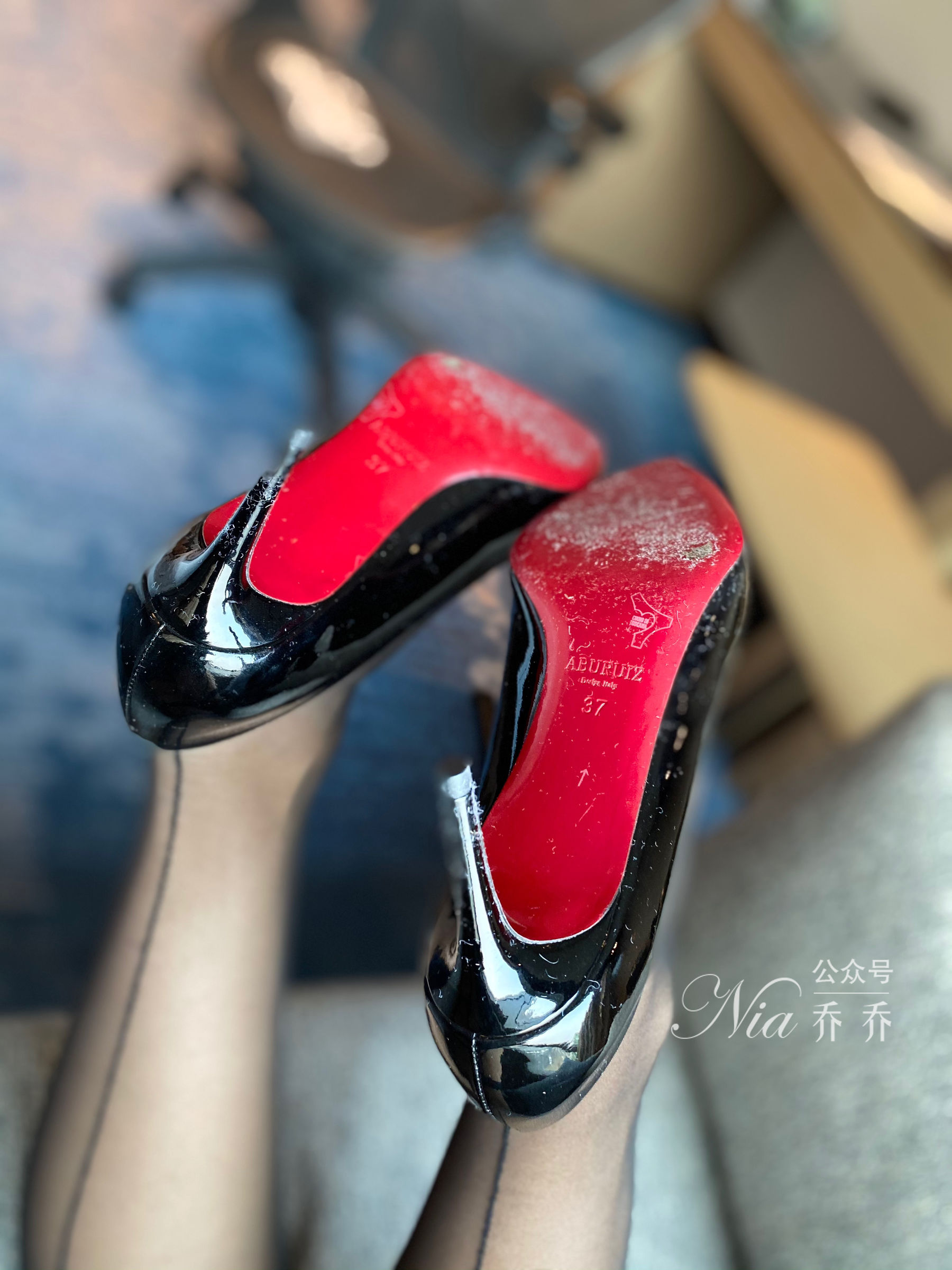 [福利COS] 安乔乔儿(Nia乔乔) 微密圈黑丝美腿写真合集第37张