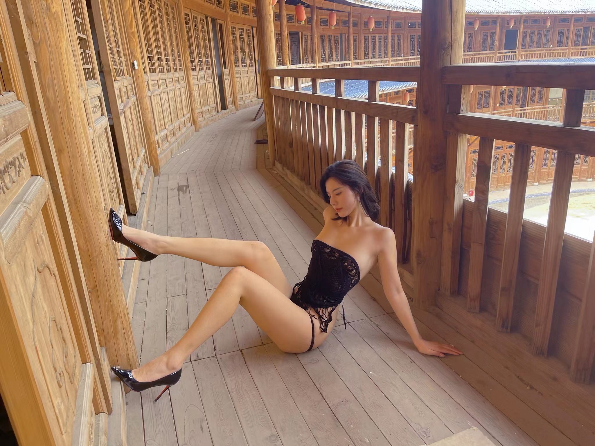 [福利COS] 美女模特Azhua19970(阿朱啊) 微密圈视图合集第45张