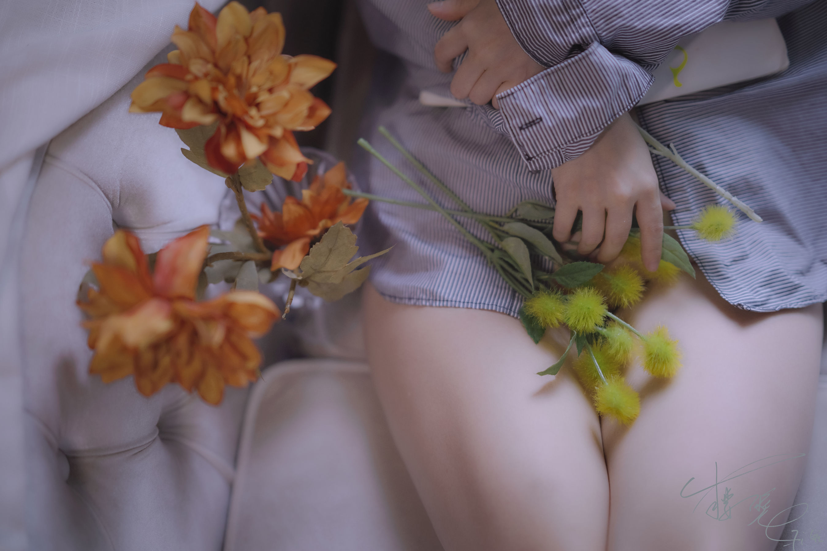 [福利COS] 网络红人樱晚gigi - 你的衬衫第8张