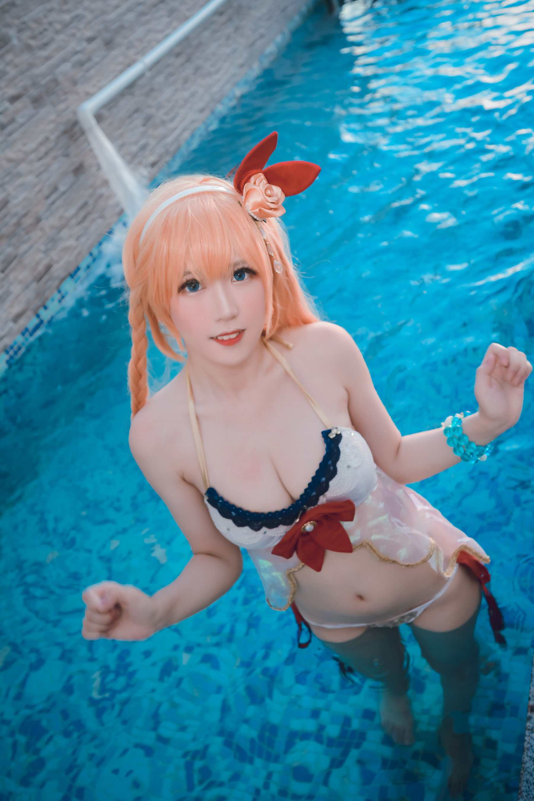 [福利COS] 流年不停_w - 佩可莉姆泳装第6张