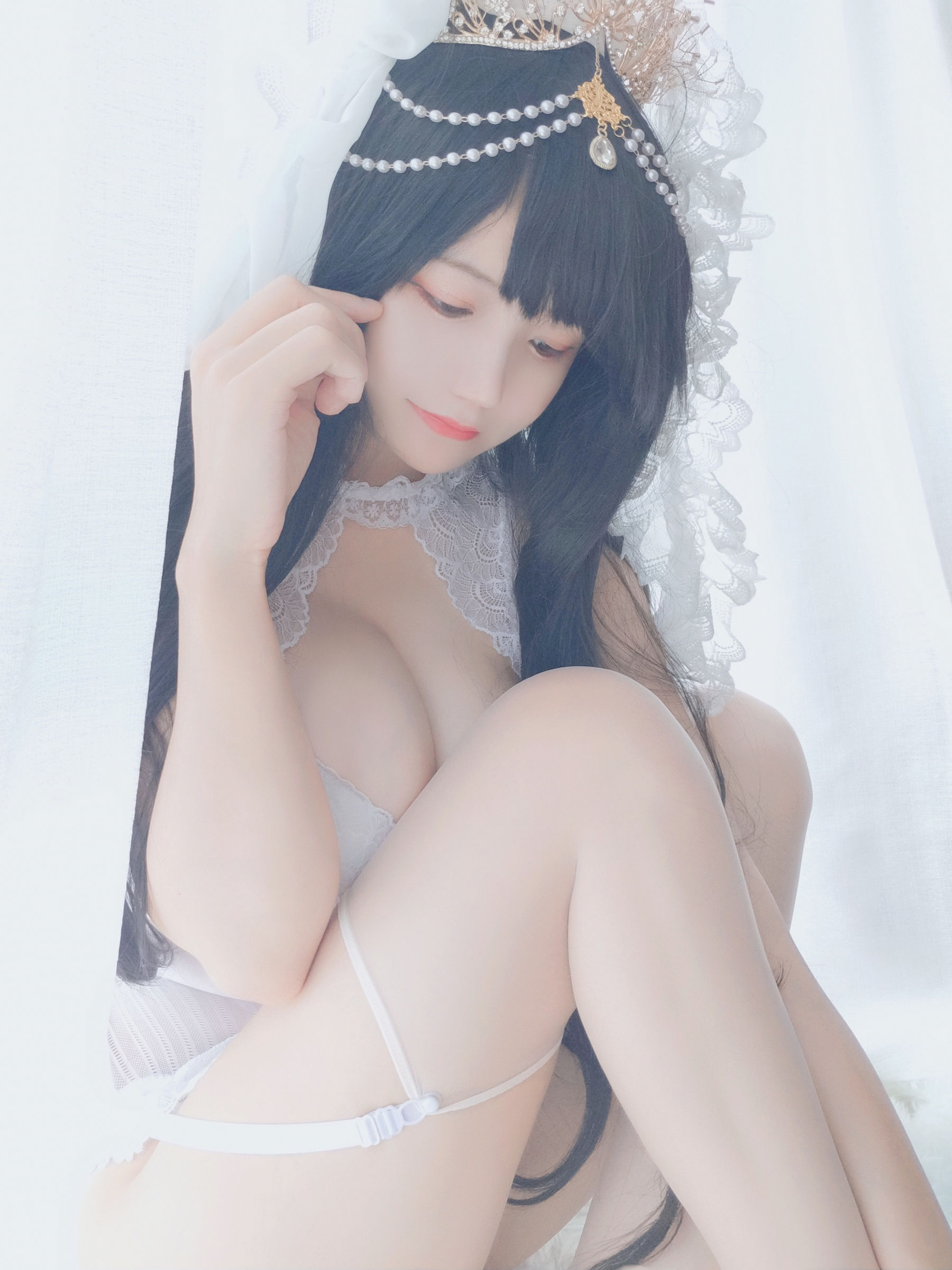 [福利COS] 动漫博主小仓千代w - 可可爱爱花嫁第12张