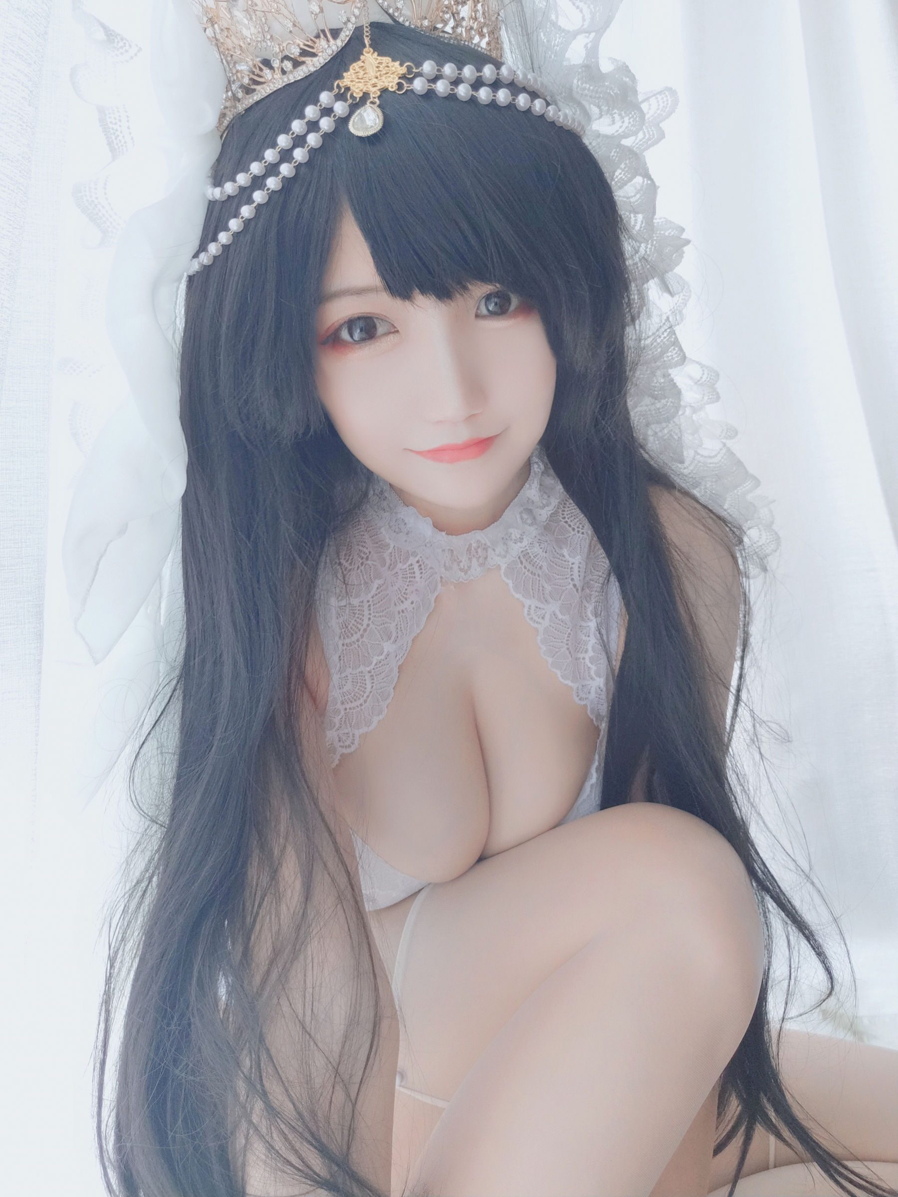 [福利COS] 动漫博主小仓千代w - 可可爱爱花嫁第6张