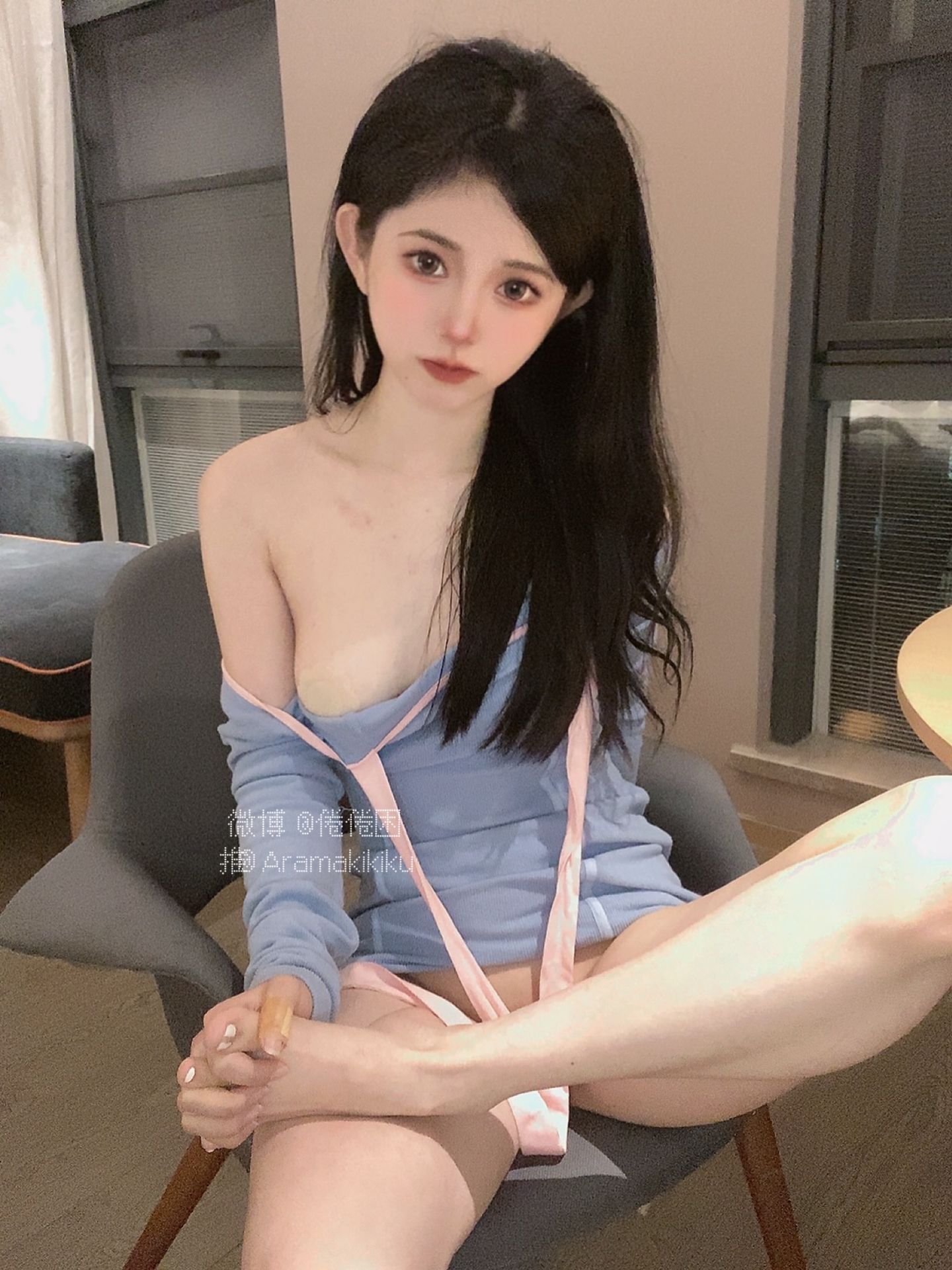 [福利COS] 倦倦喵 - 蓝莓皮肤第5张