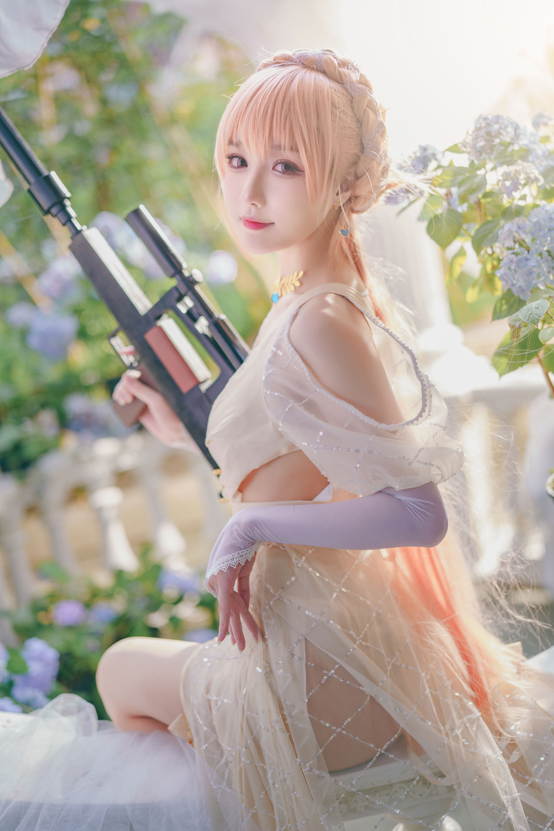 [福利COS] 动漫博主阿包也是兔娘 - 舰长图 OTS14第8张