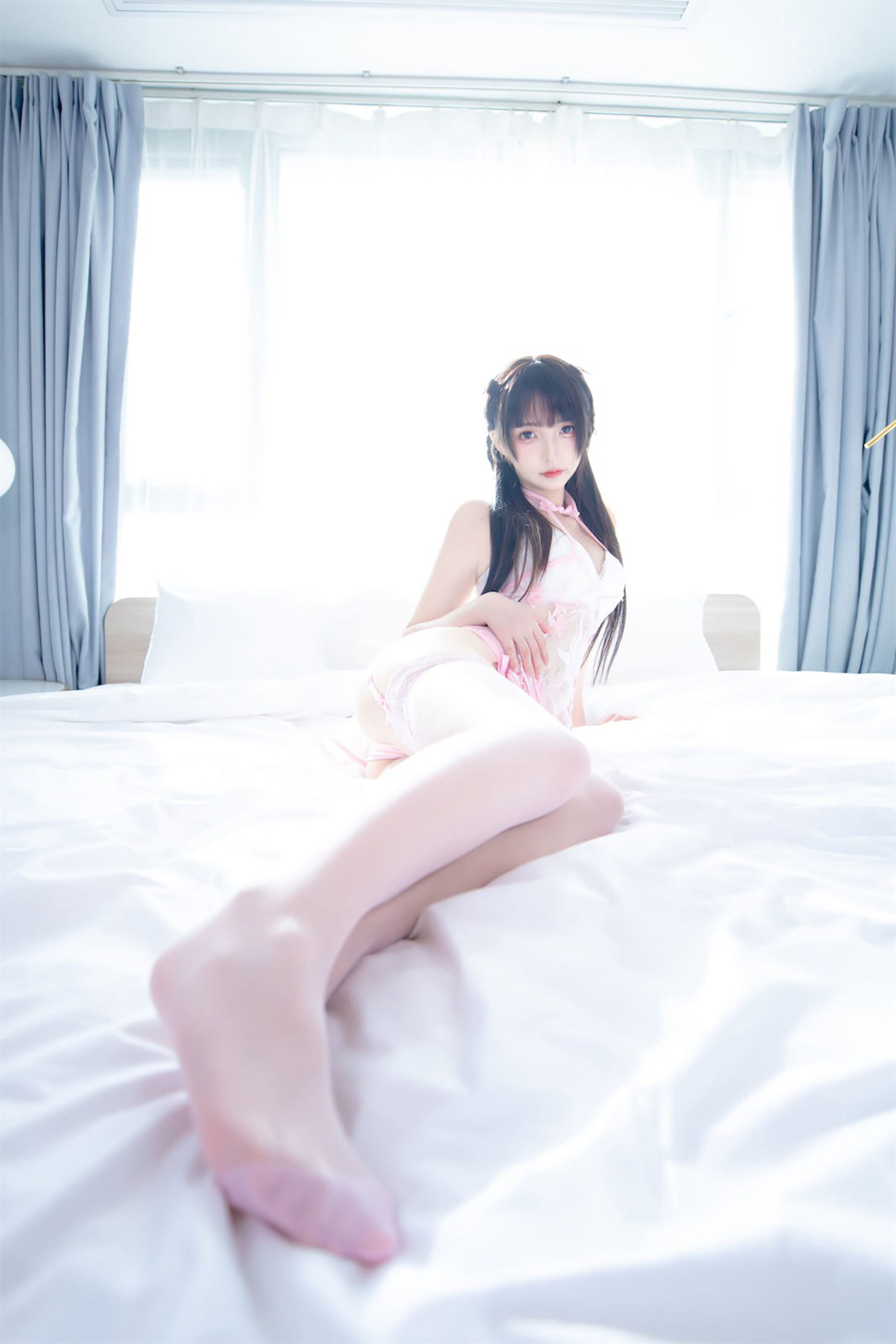 [福利COS] 萝莉神楽板真冬 之小鸟依人第15张