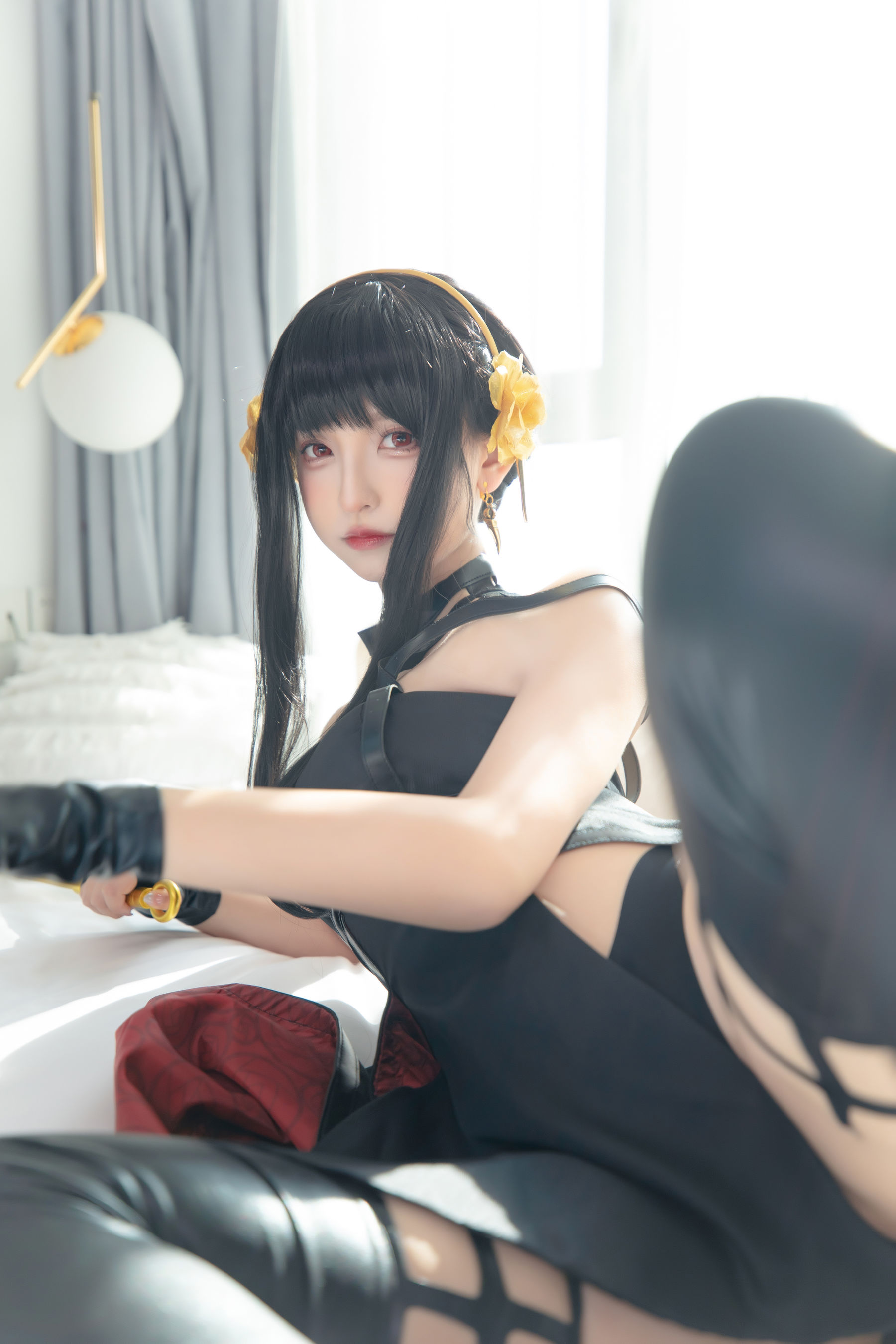 [福利COS] 萝莉神楽板真冬 之约尔太太第9张