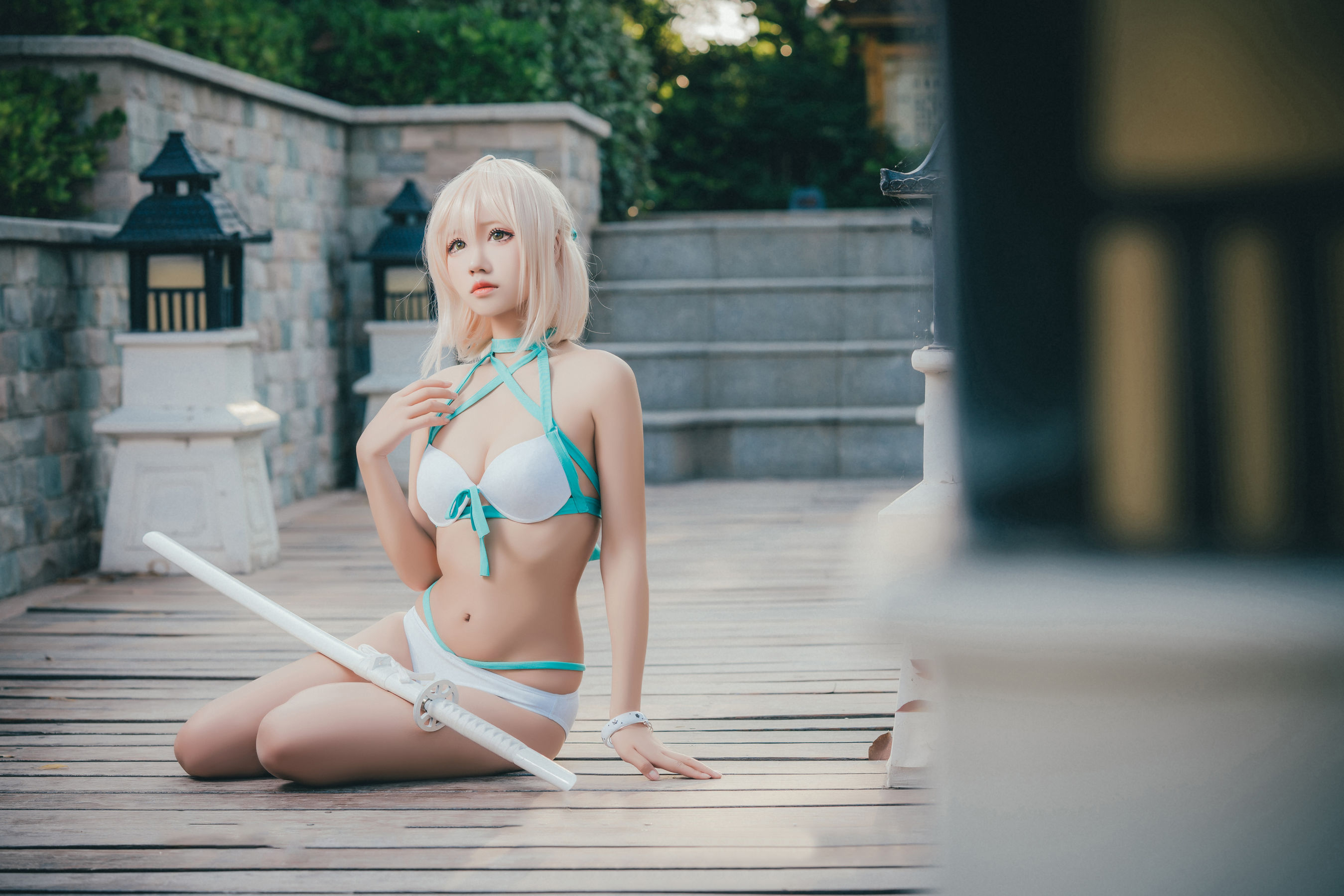 [福利COS] 猫君君MaoJun - 冲田总司第4张