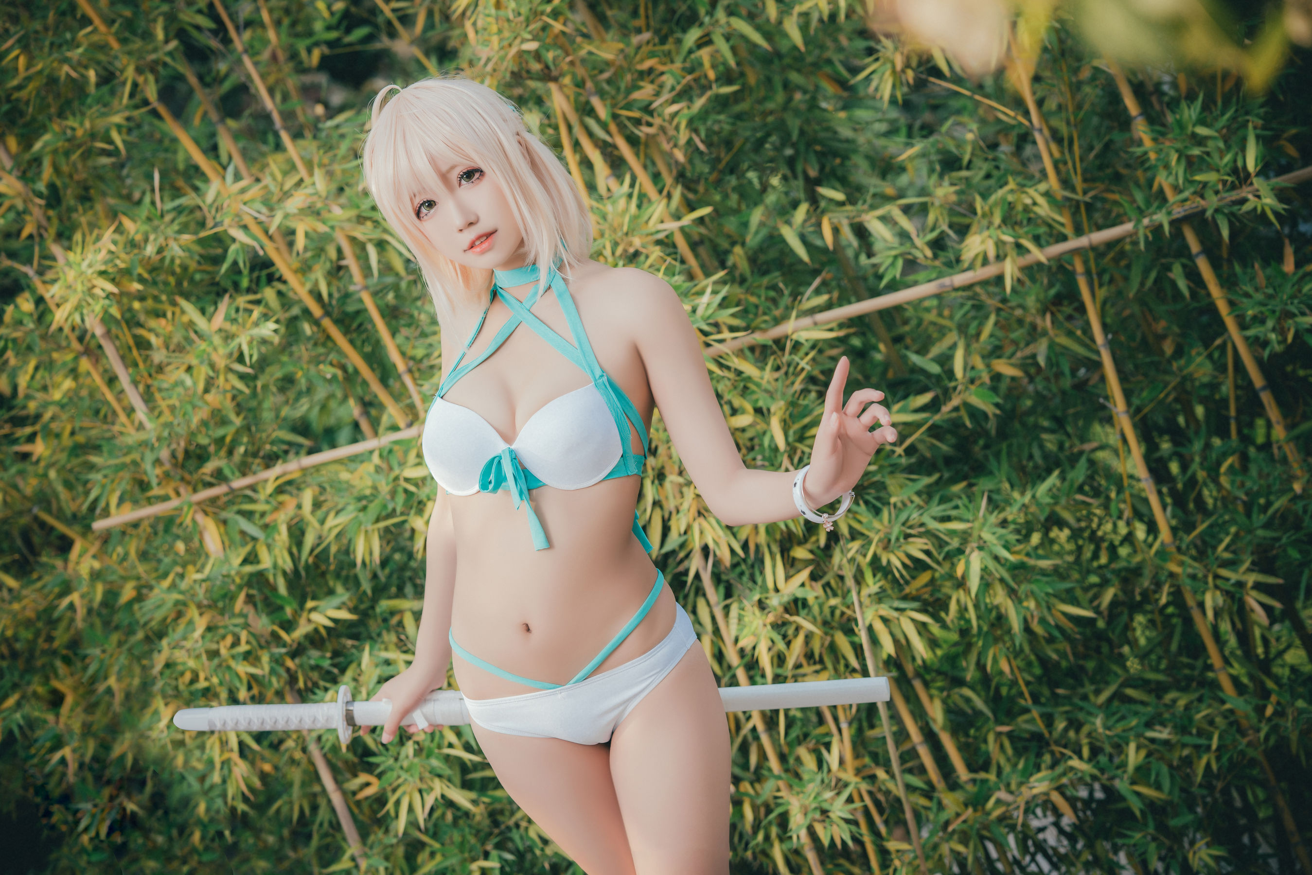 [福利COS] 猫君君MaoJun - 冲田总司第2张