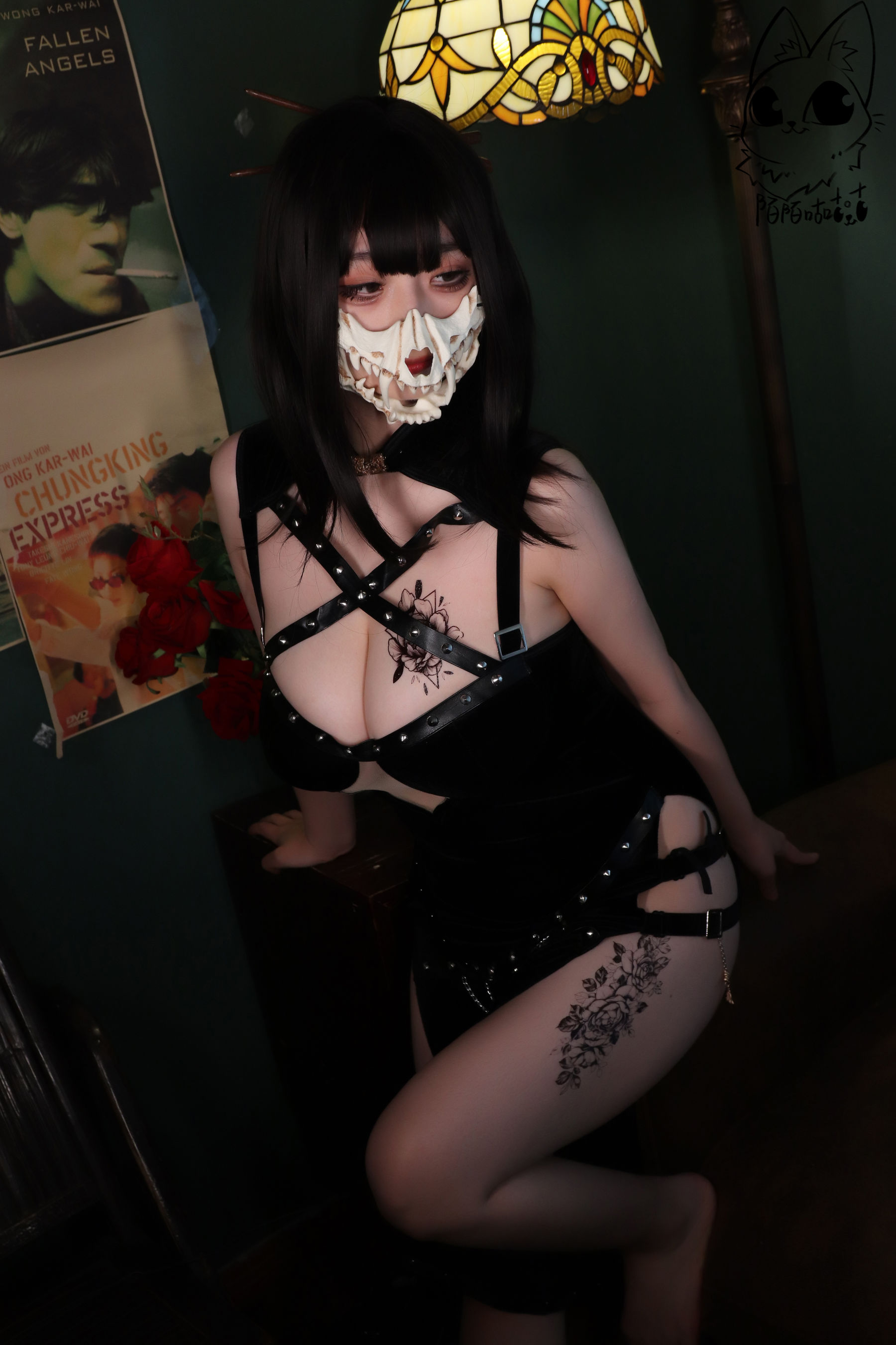 [福利COS] Cosplay美女韶陌陌 - 面具陌第5张