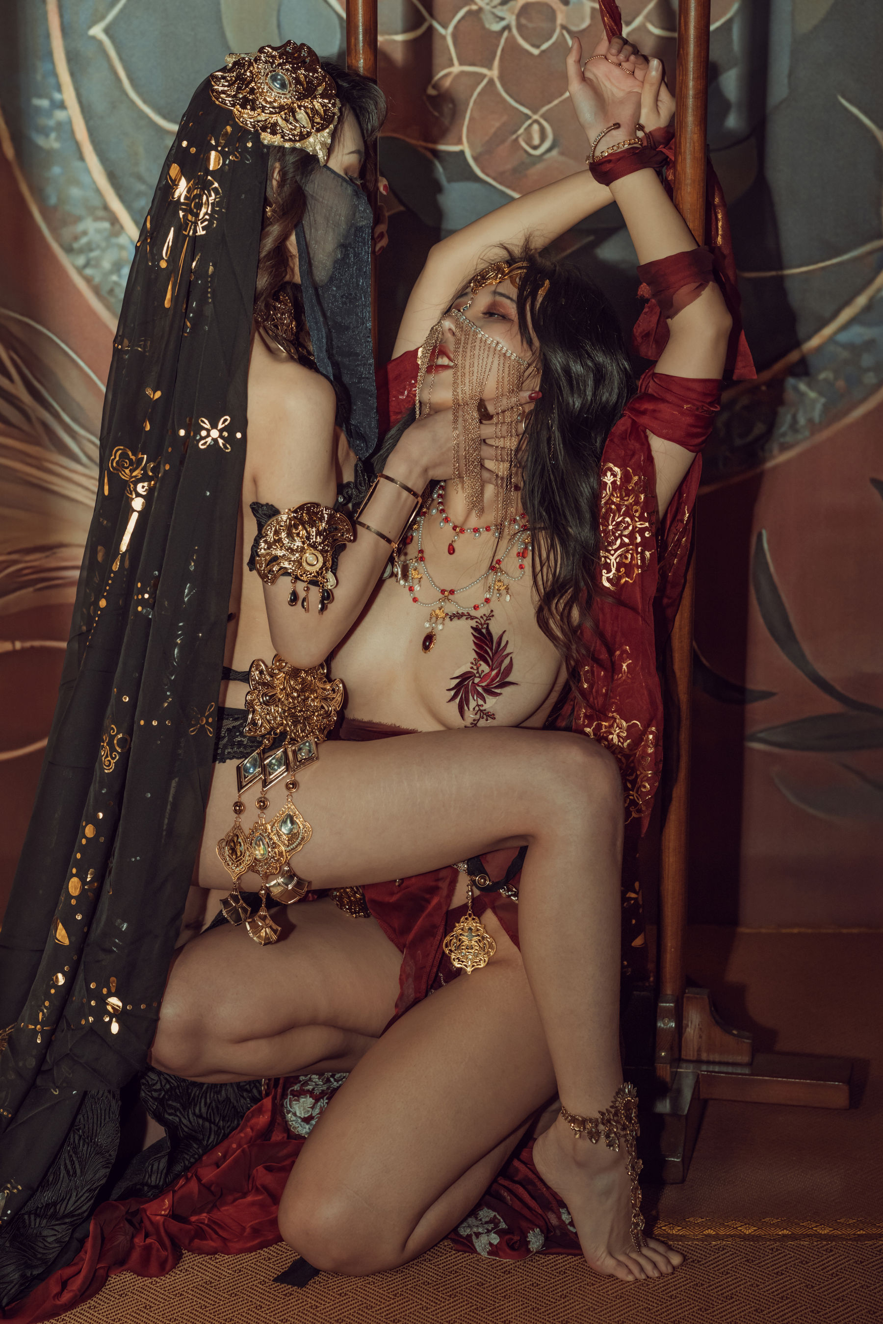 [福利COS] 云溪溪 - 奶桃桃 双人古风第11张