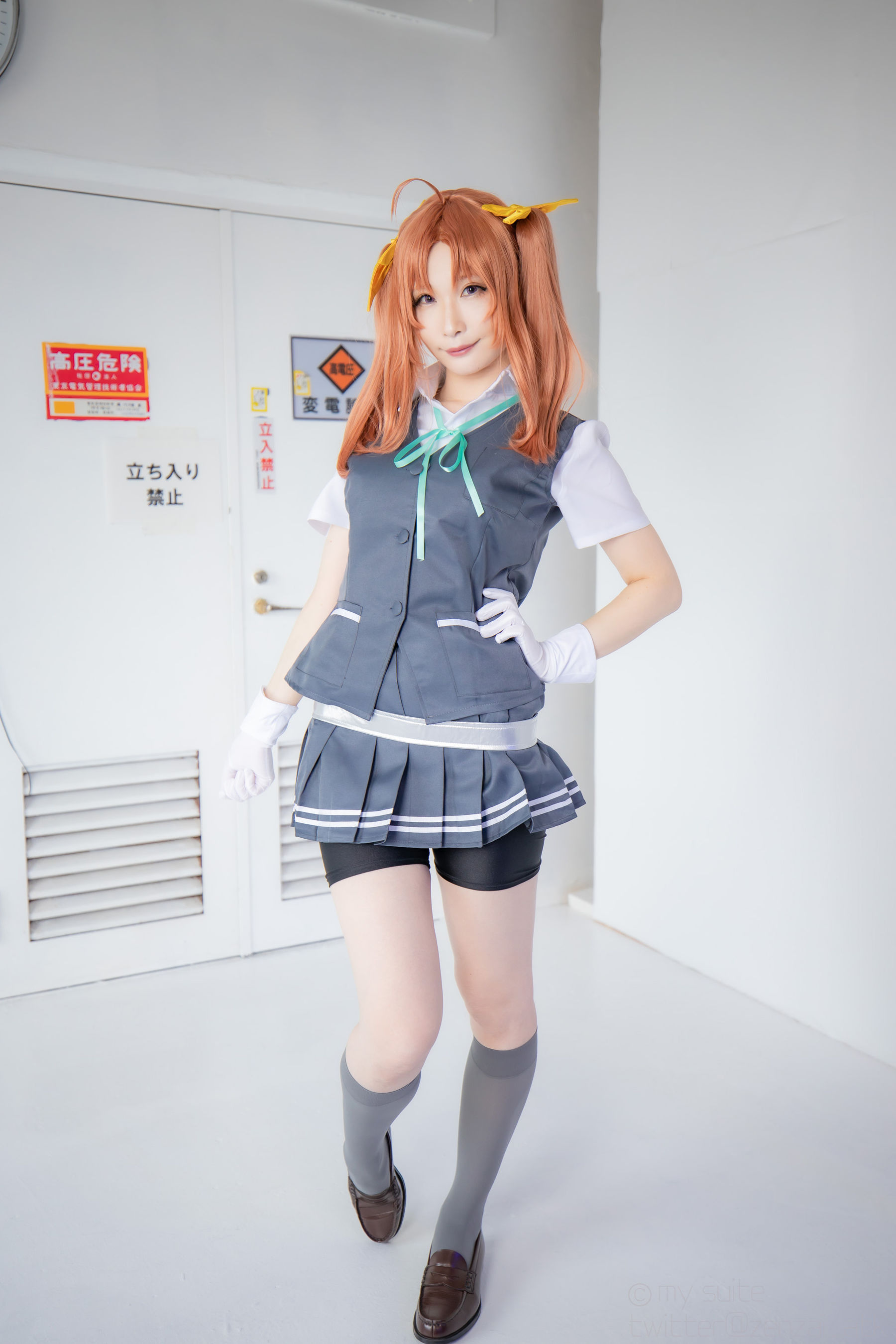 [福利COS] (Cosplay)[my suite] Atsuki あつき - スパッツと競泳水着を堪能するROM Suite Collection.36第36张