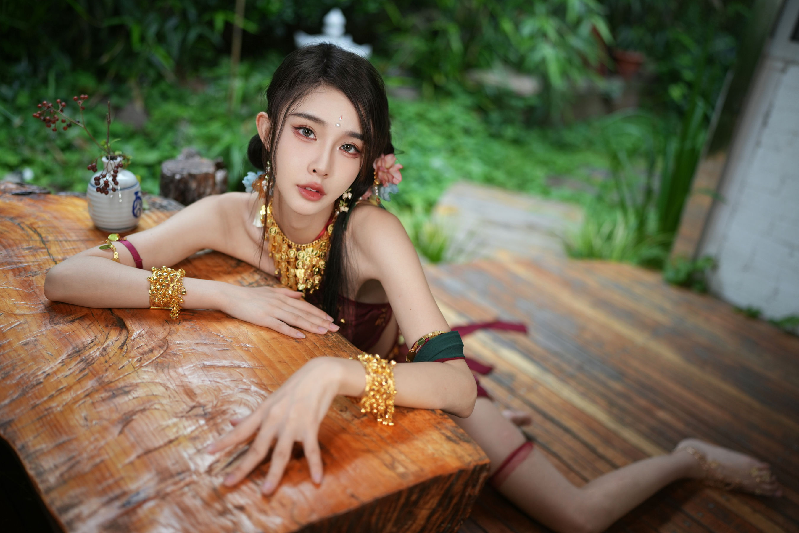 [福利COS] 余多多Dudu - 妲己的古风诱惑力第4张