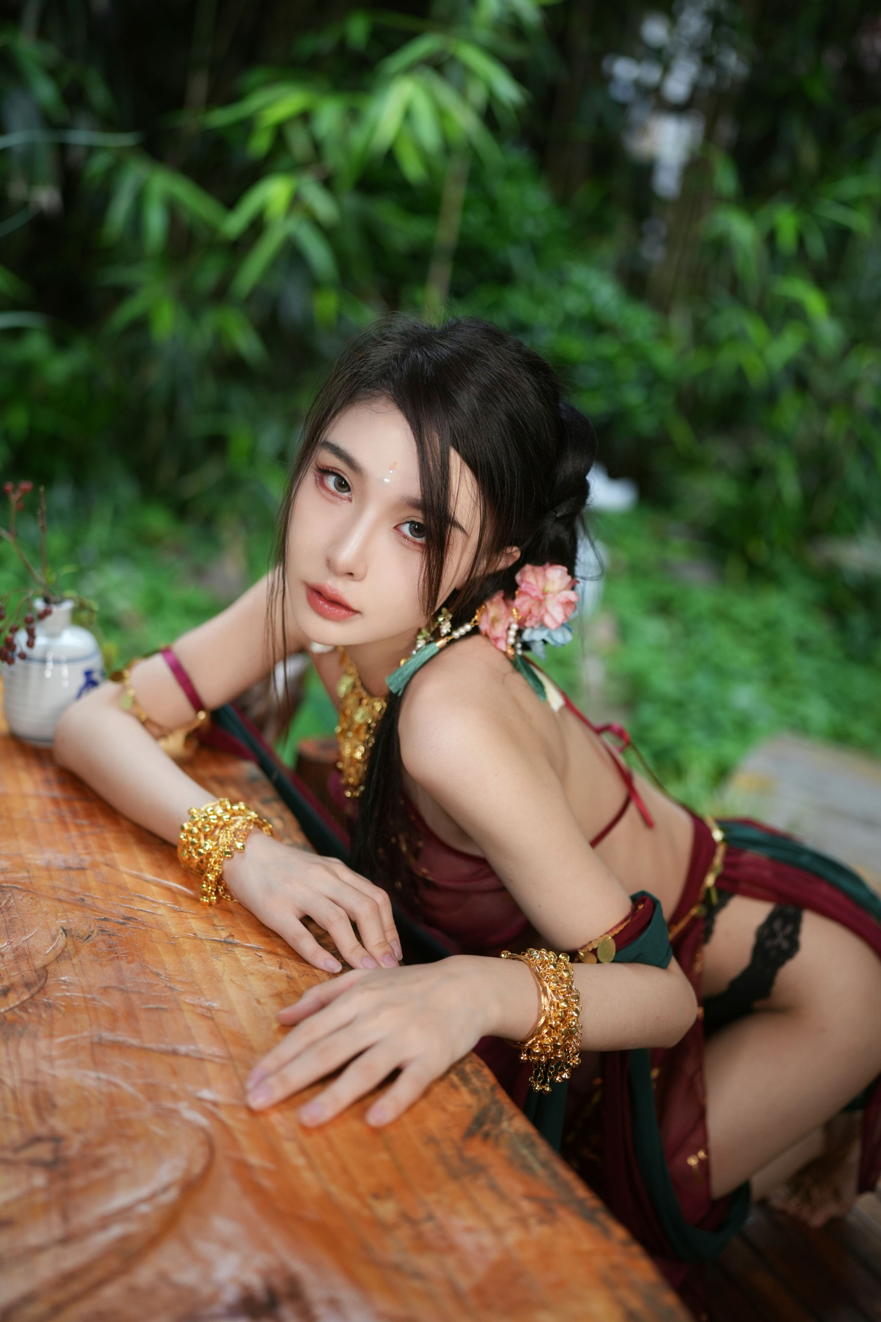 [福利COS] 余多多Dudu - 妲己的古风诱惑力第6张